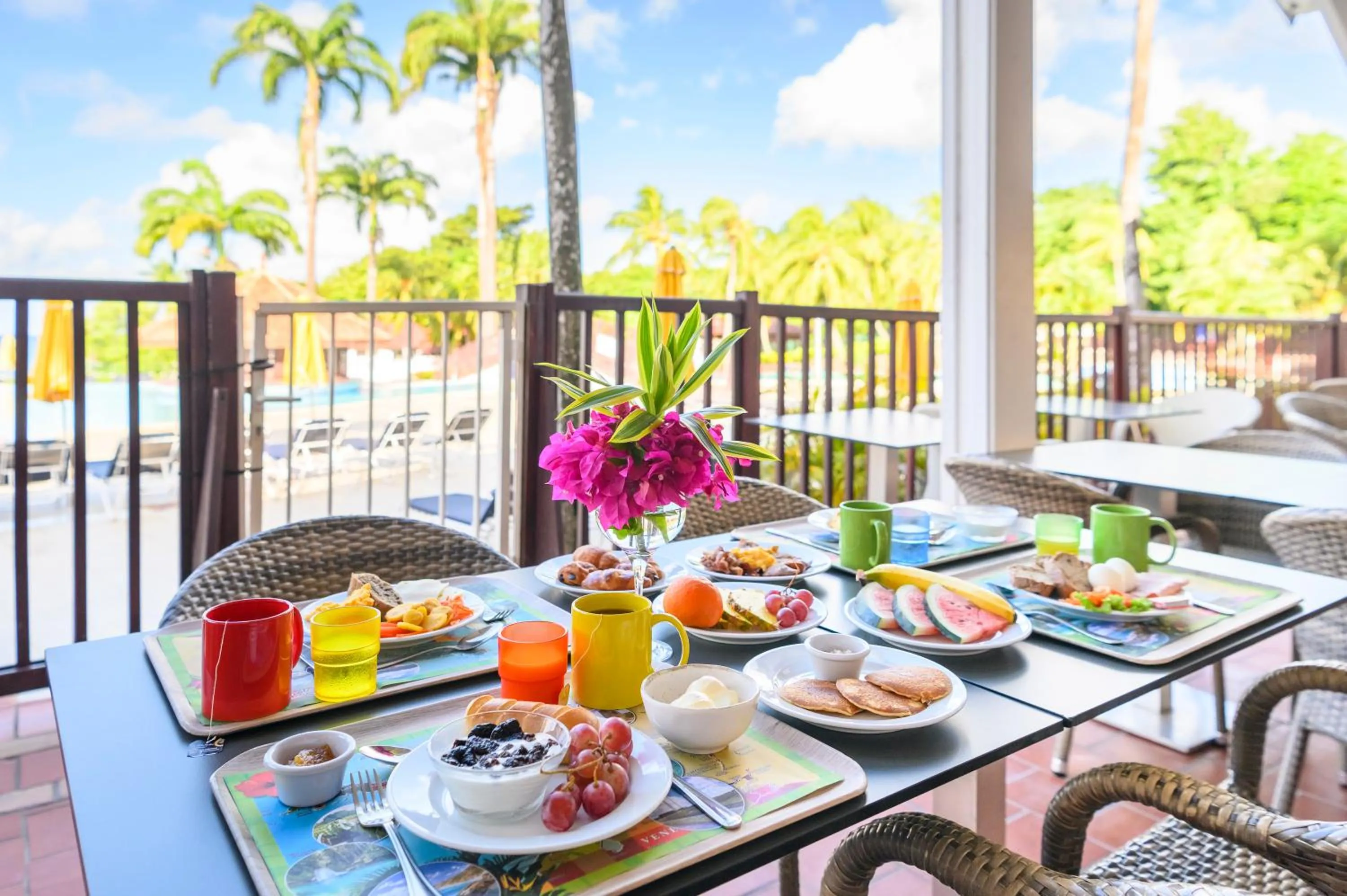 Patio in Village Pierre & Vacances Sainte Luce