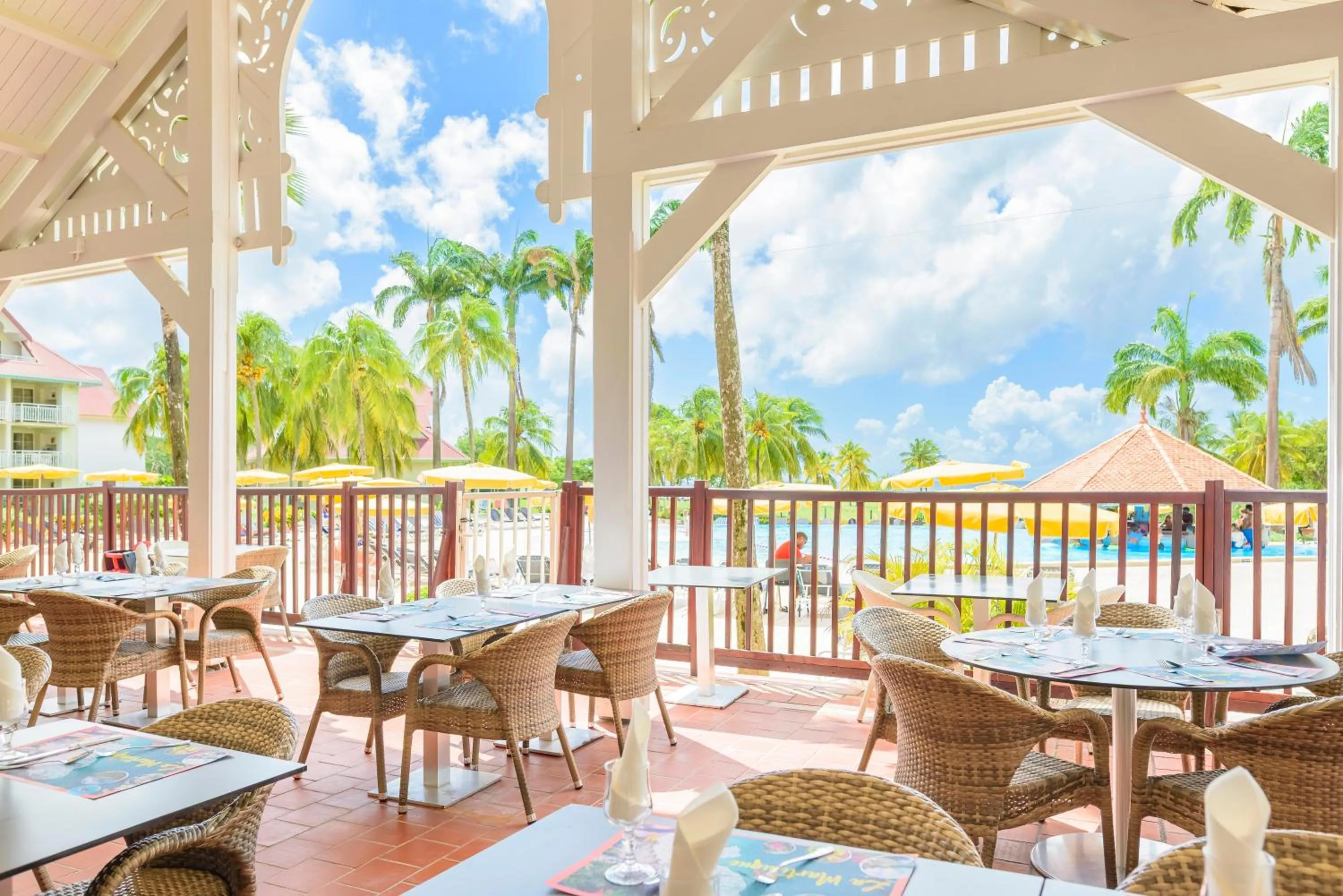 Patio in Village Pierre & Vacances Sainte Luce