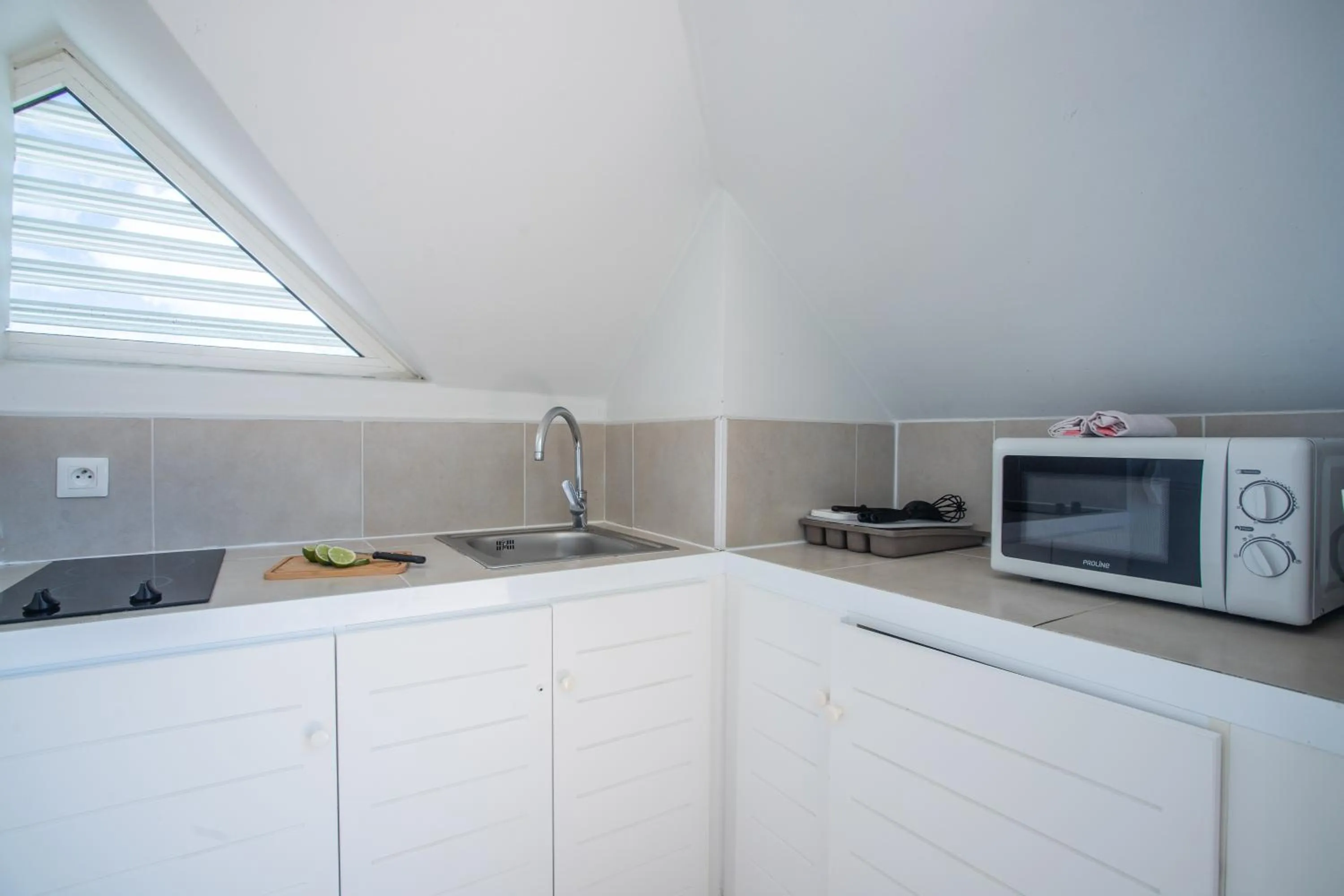 Kitchen or kitchenette in Village Pierre & Vacances Sainte Luce
