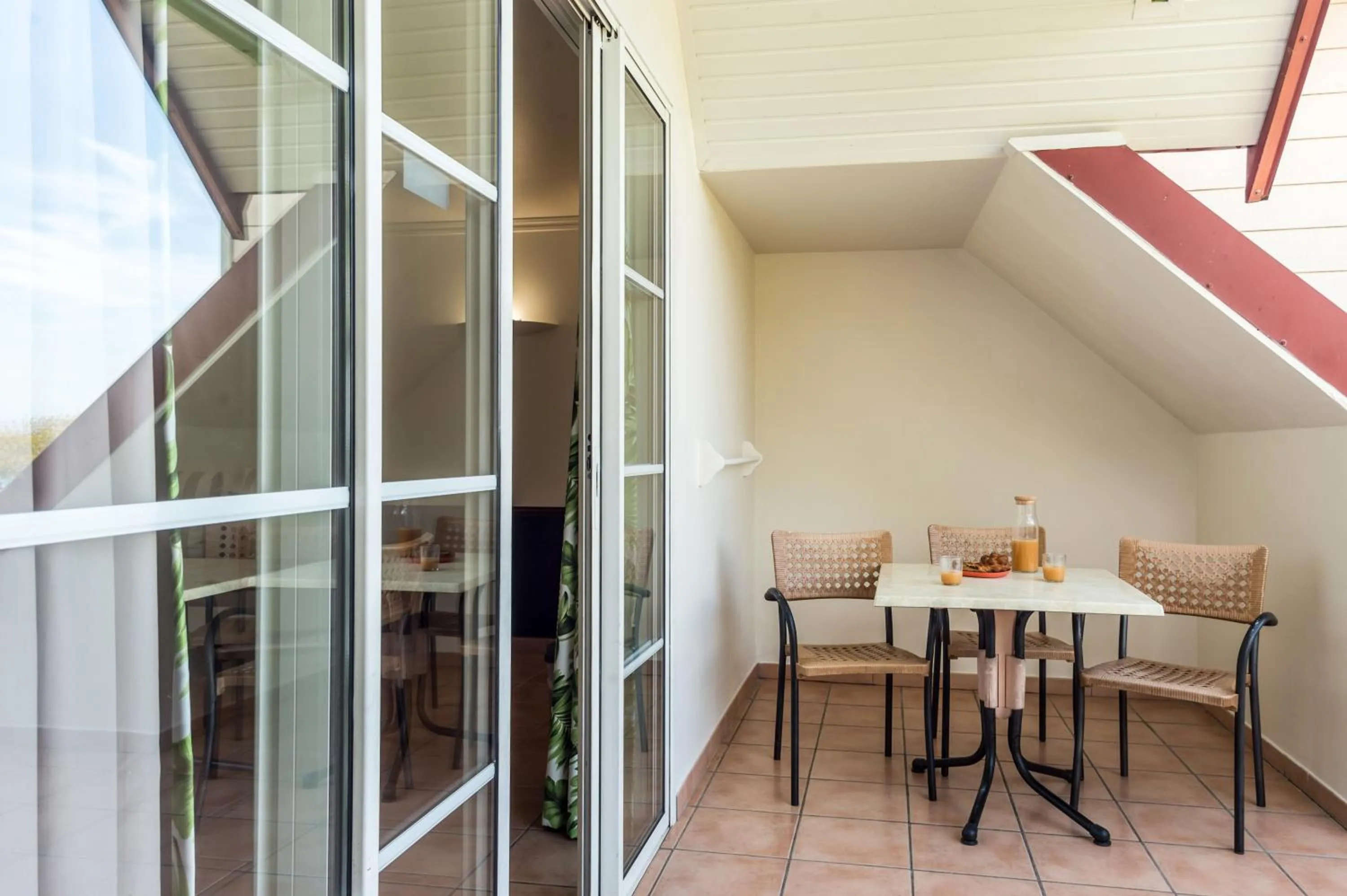 Patio in Village Pierre & Vacances Sainte Luce