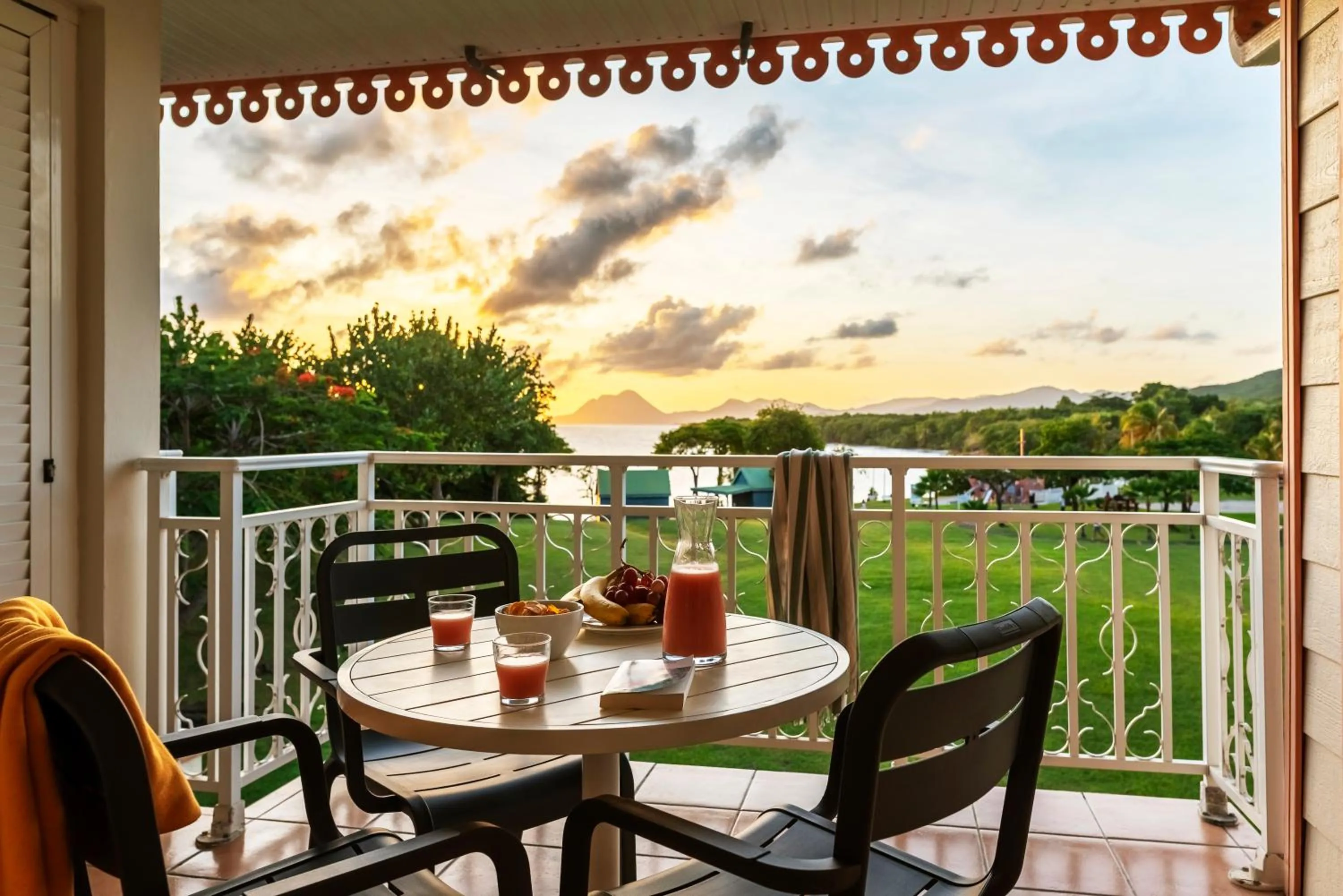 Patio in Village Pierre & Vacances Sainte Luce