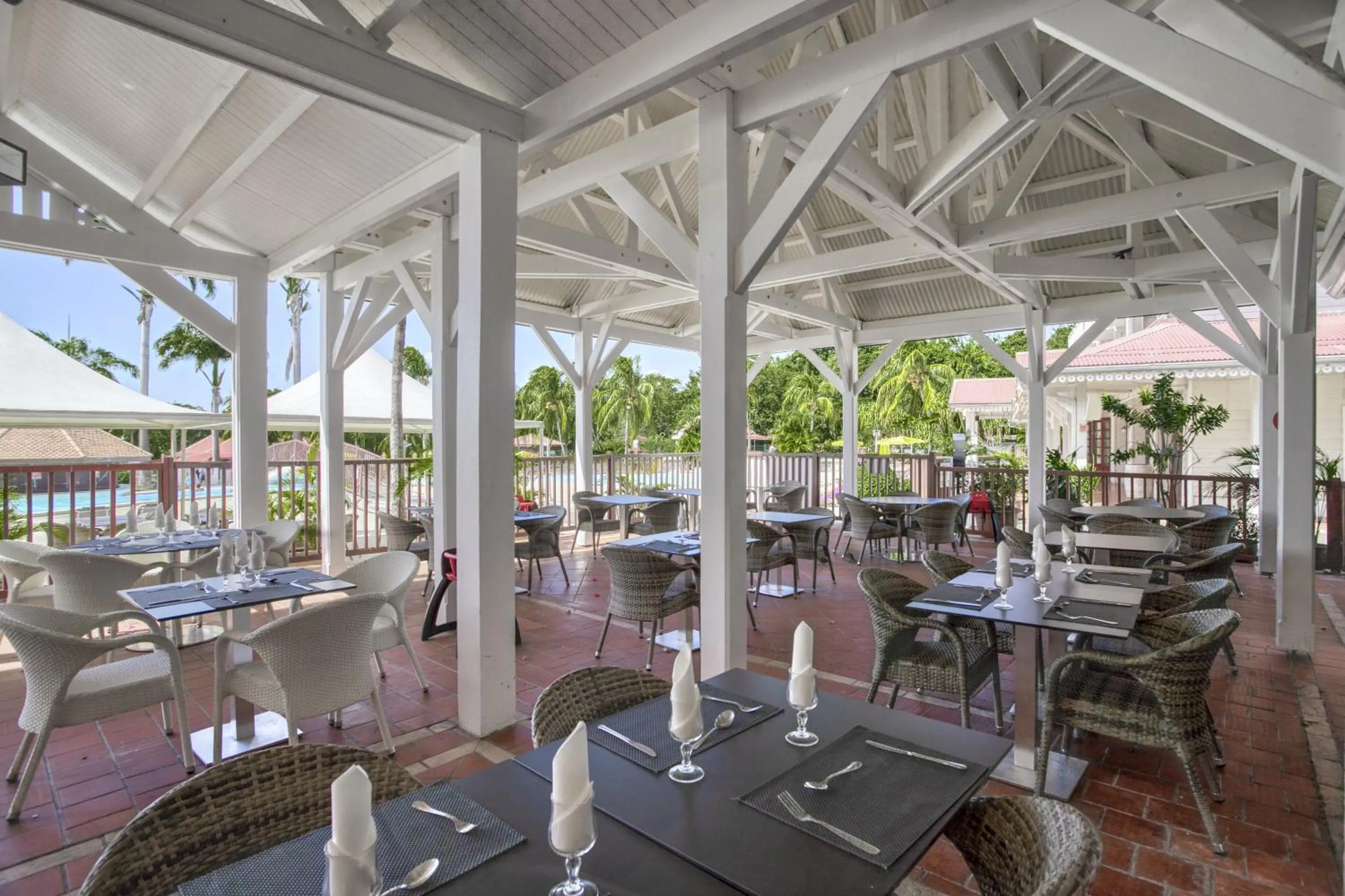 Patio in Village Pierre & Vacances Sainte Luce