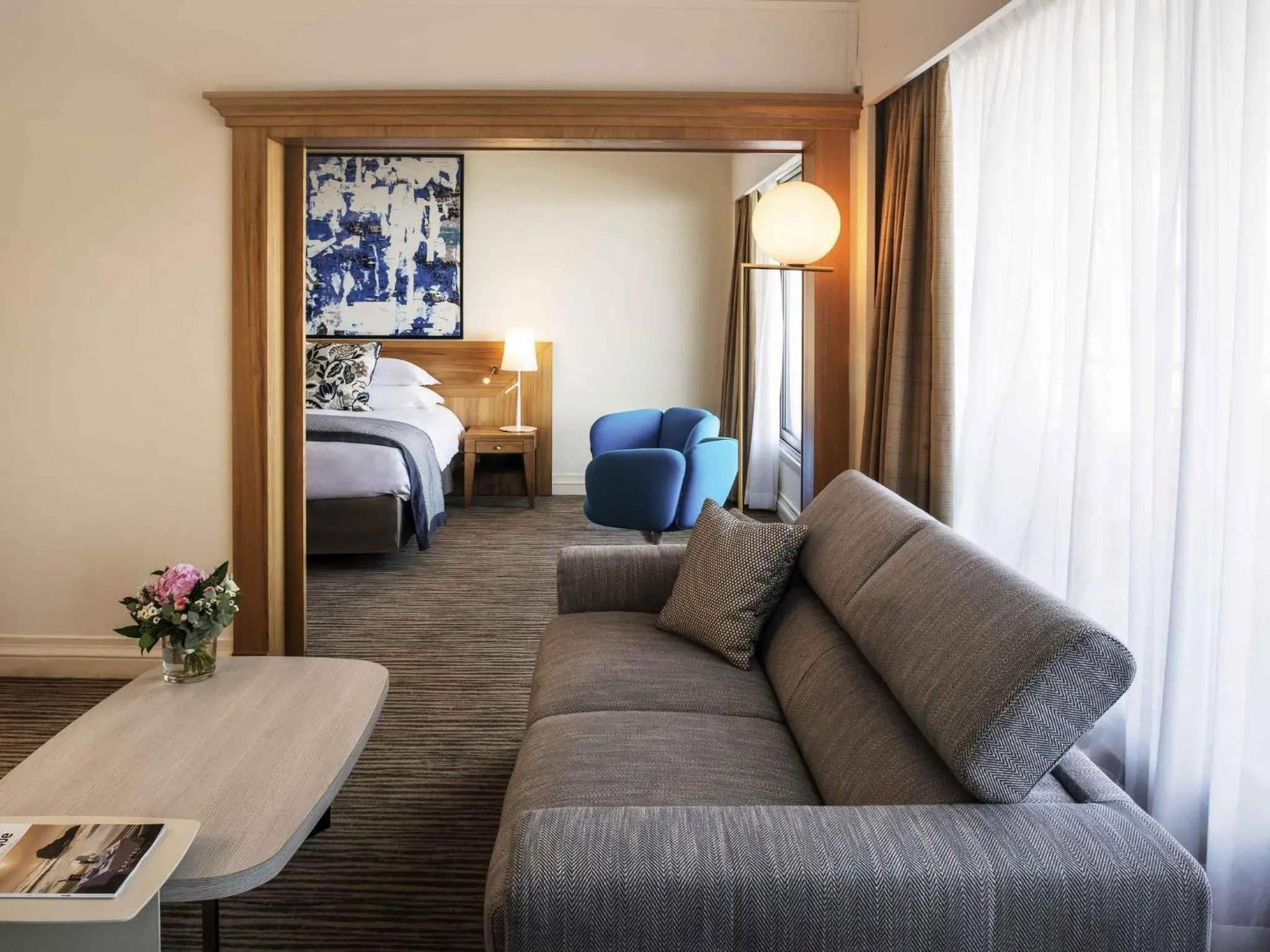 Photo of the whole room, Bed in Sofitel Biarritz Le Miramar Thalassa