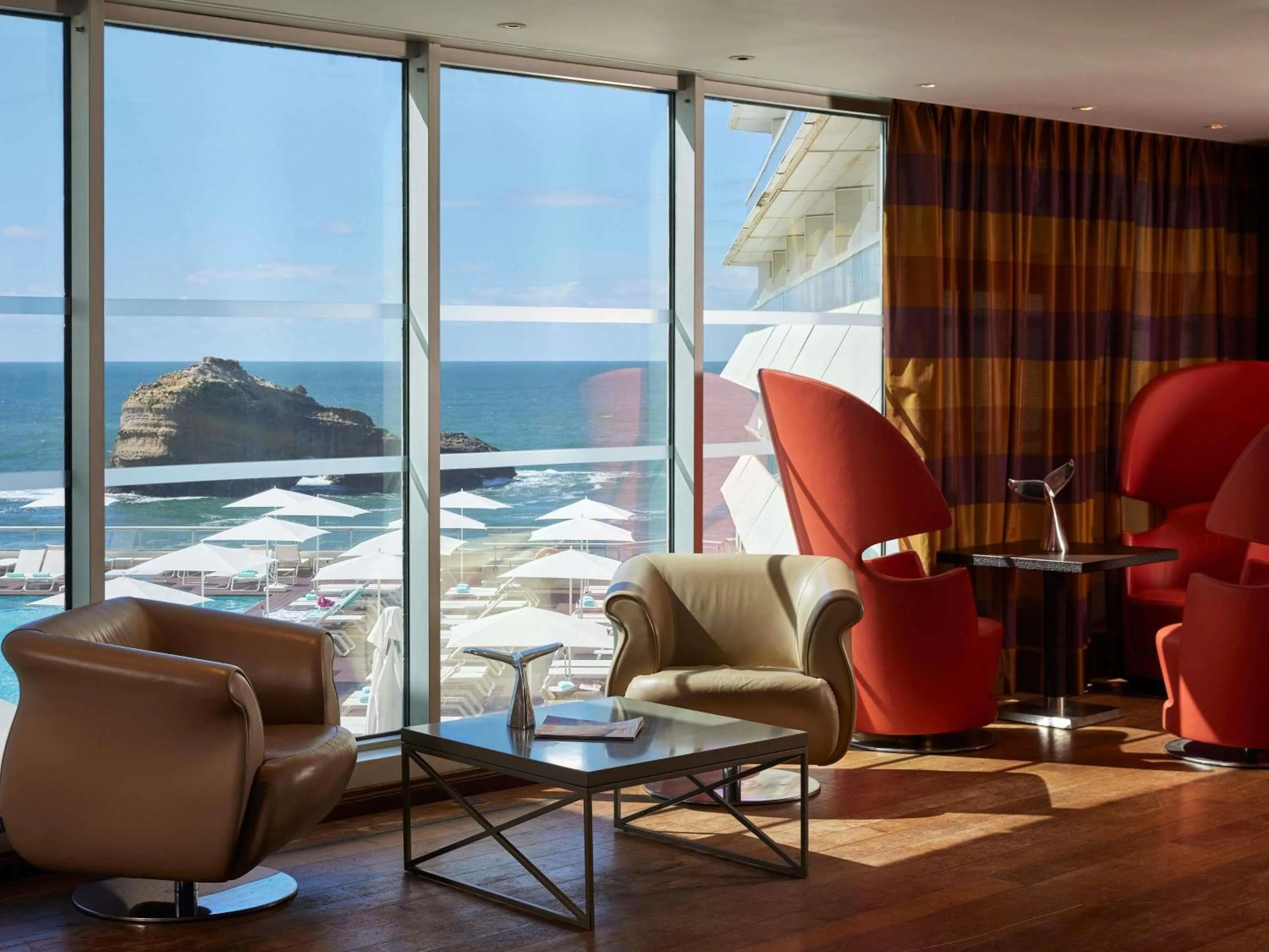 Property building in Sofitel Biarritz Le Miramar Thalassa