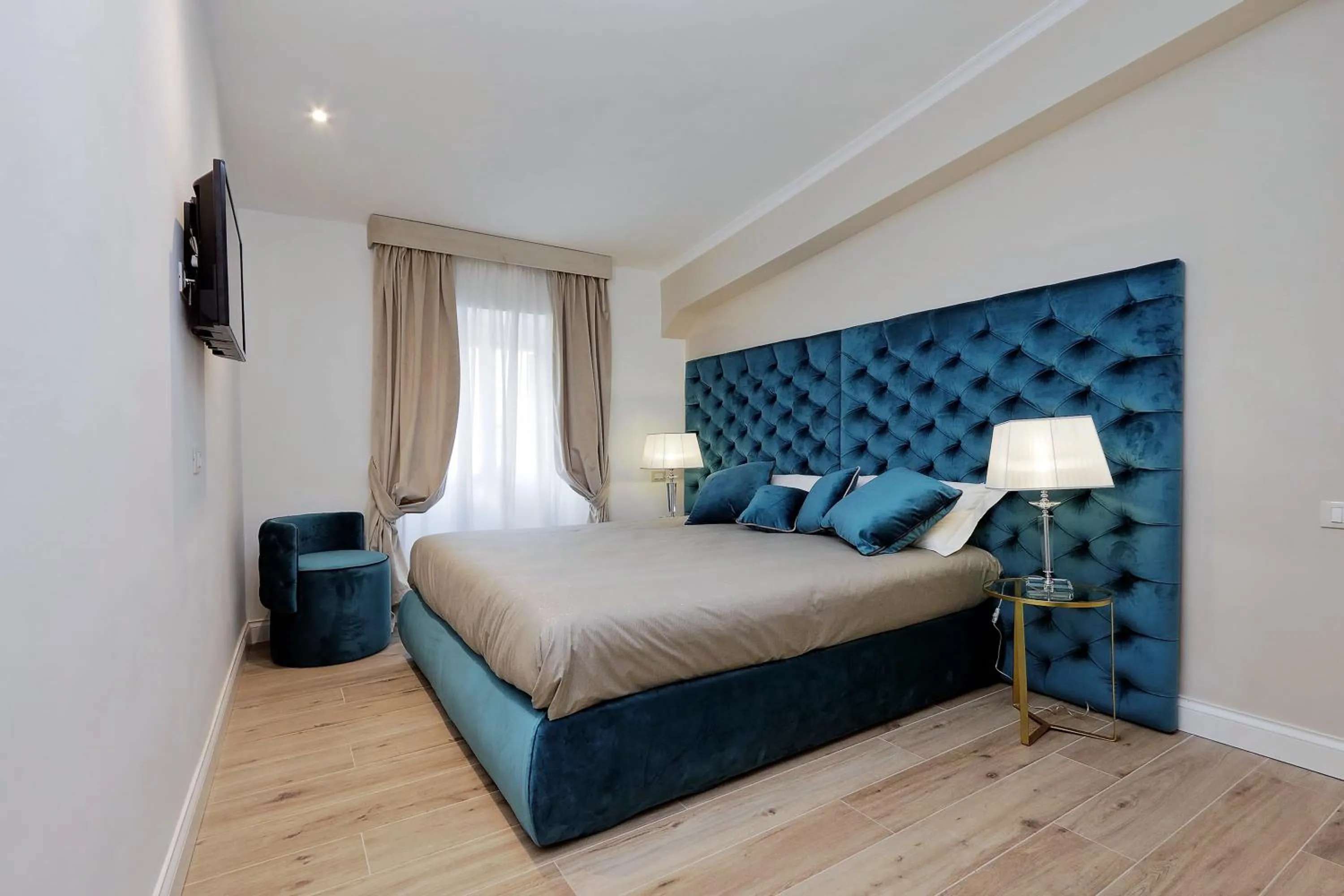 Bed in Relais Aquarium