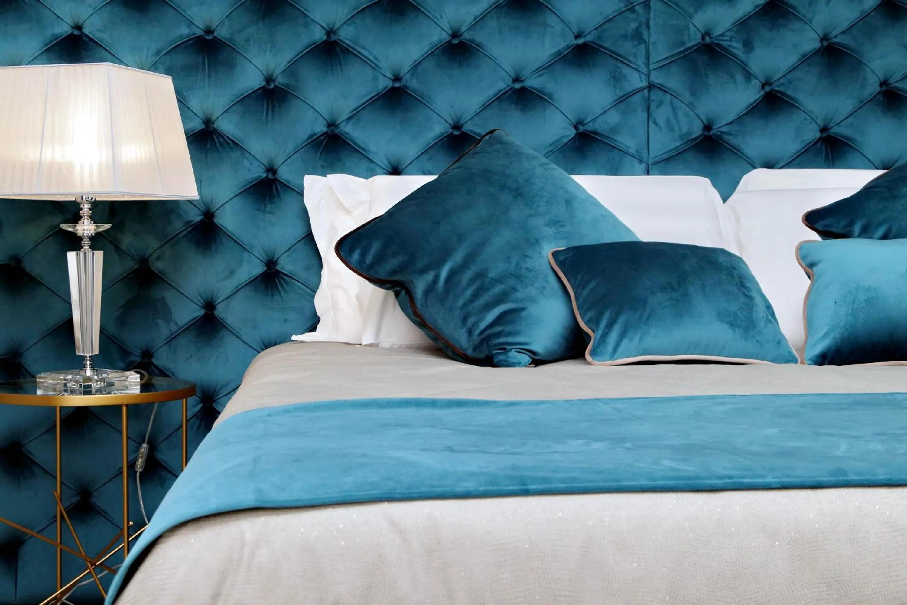 Bed in Relais Aquarium