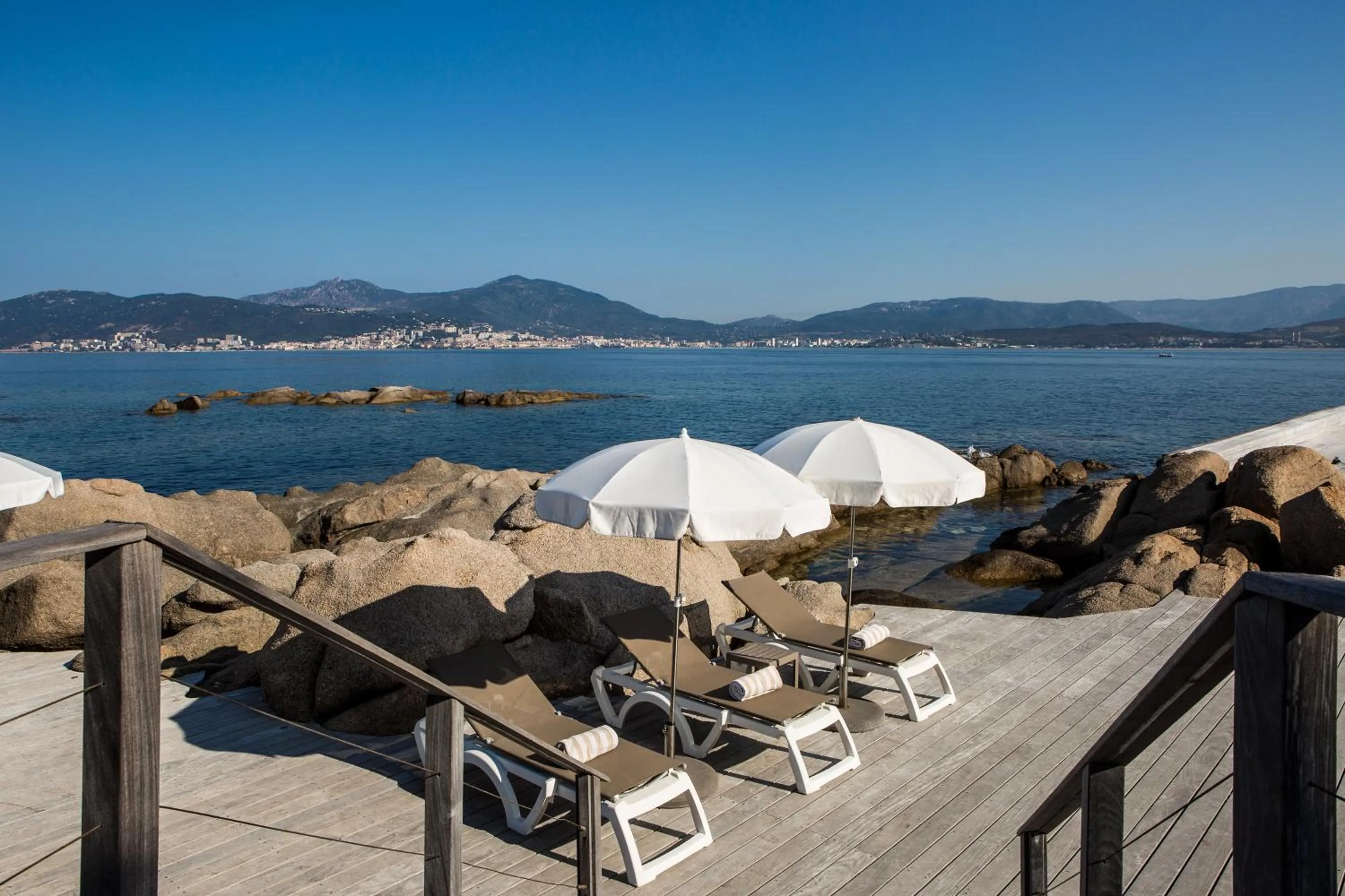 Balcony/Terrace in Sofitel Golfe d'Ajaccio Thalassa Sea & Spa