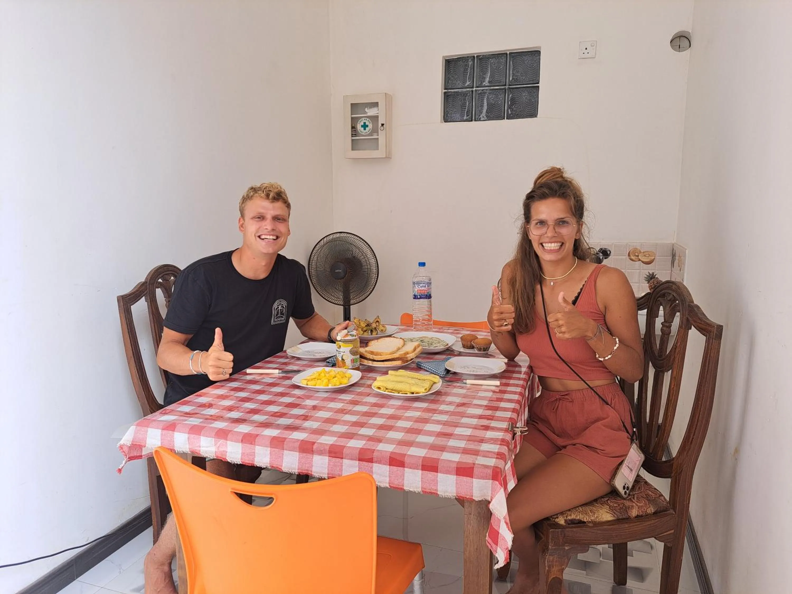Dining area in B & B CHARM