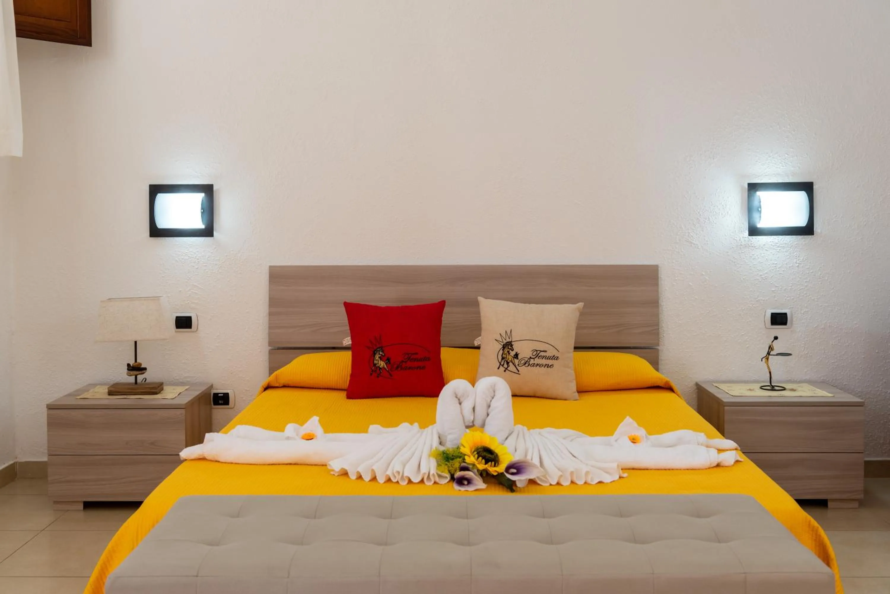 Bedroom, Bed in B&B Tenuta Barone