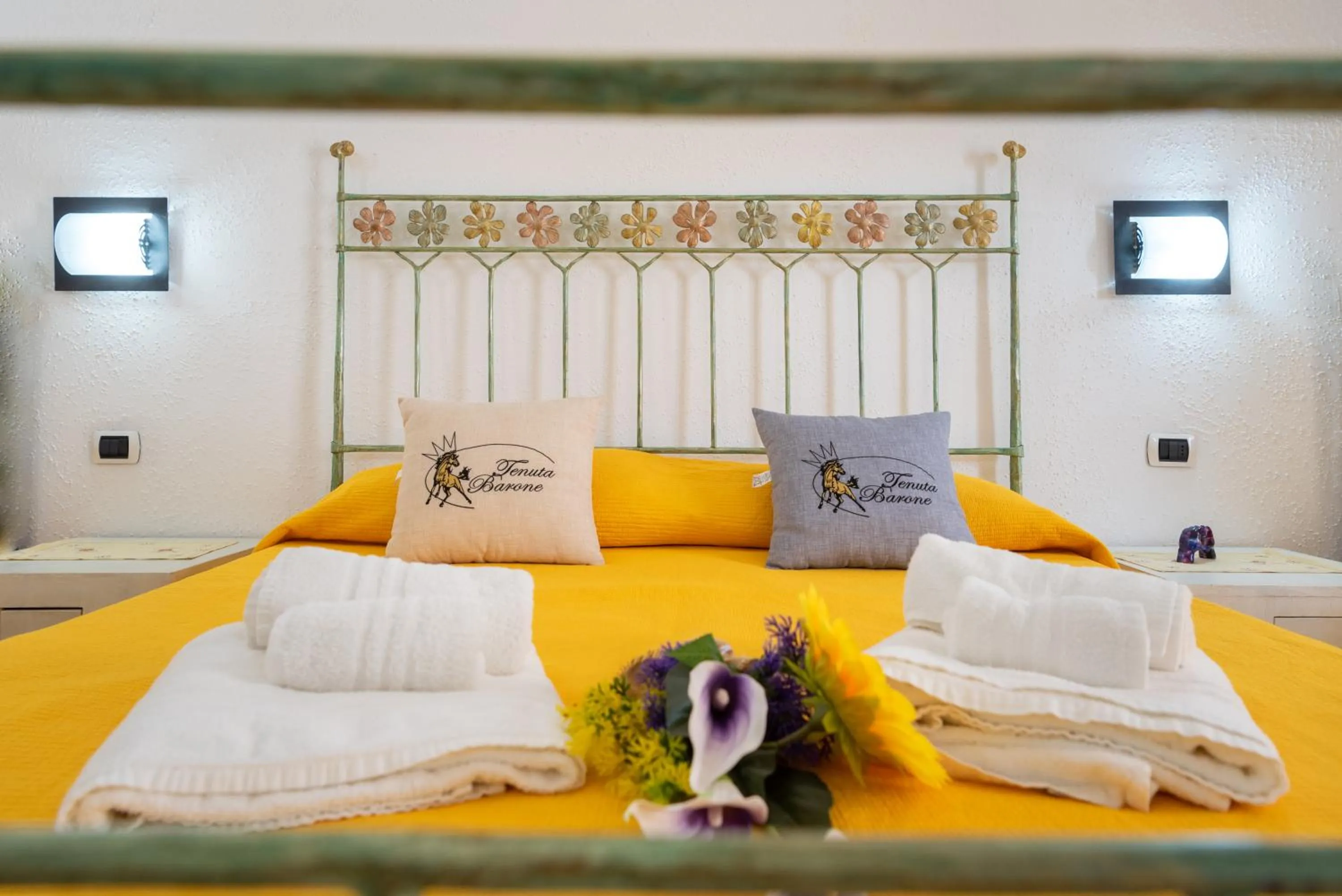 Bed in B&B Tenuta Barone