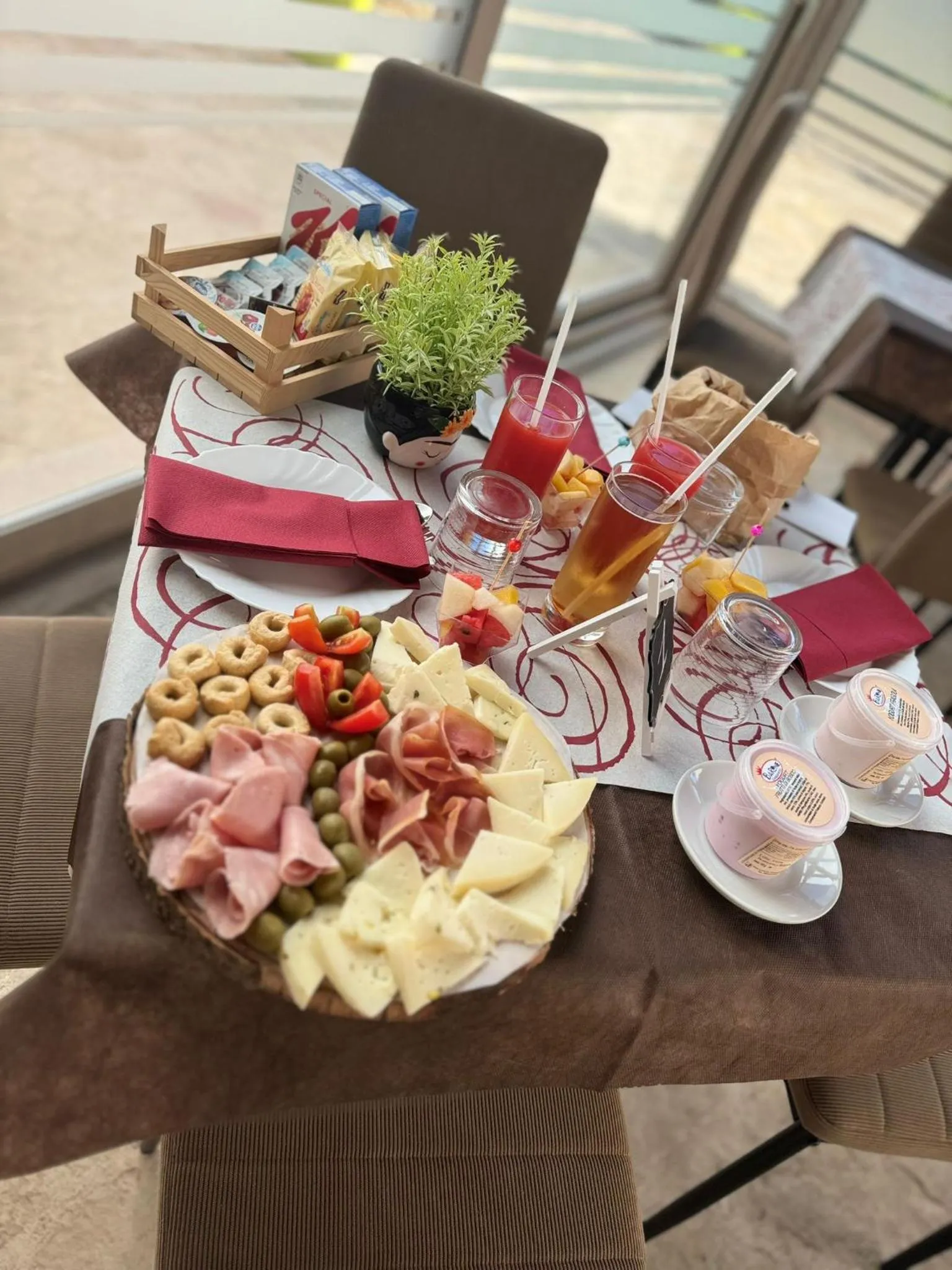 Restaurant/places to eat in B&B Tenuta Barone