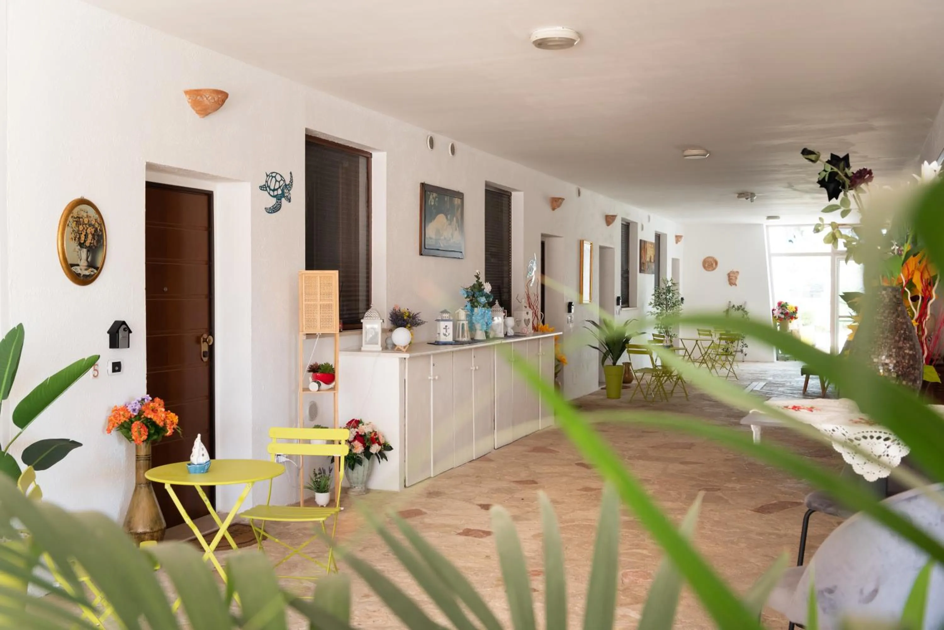 Decorative detail in B&B Tenuta Barone