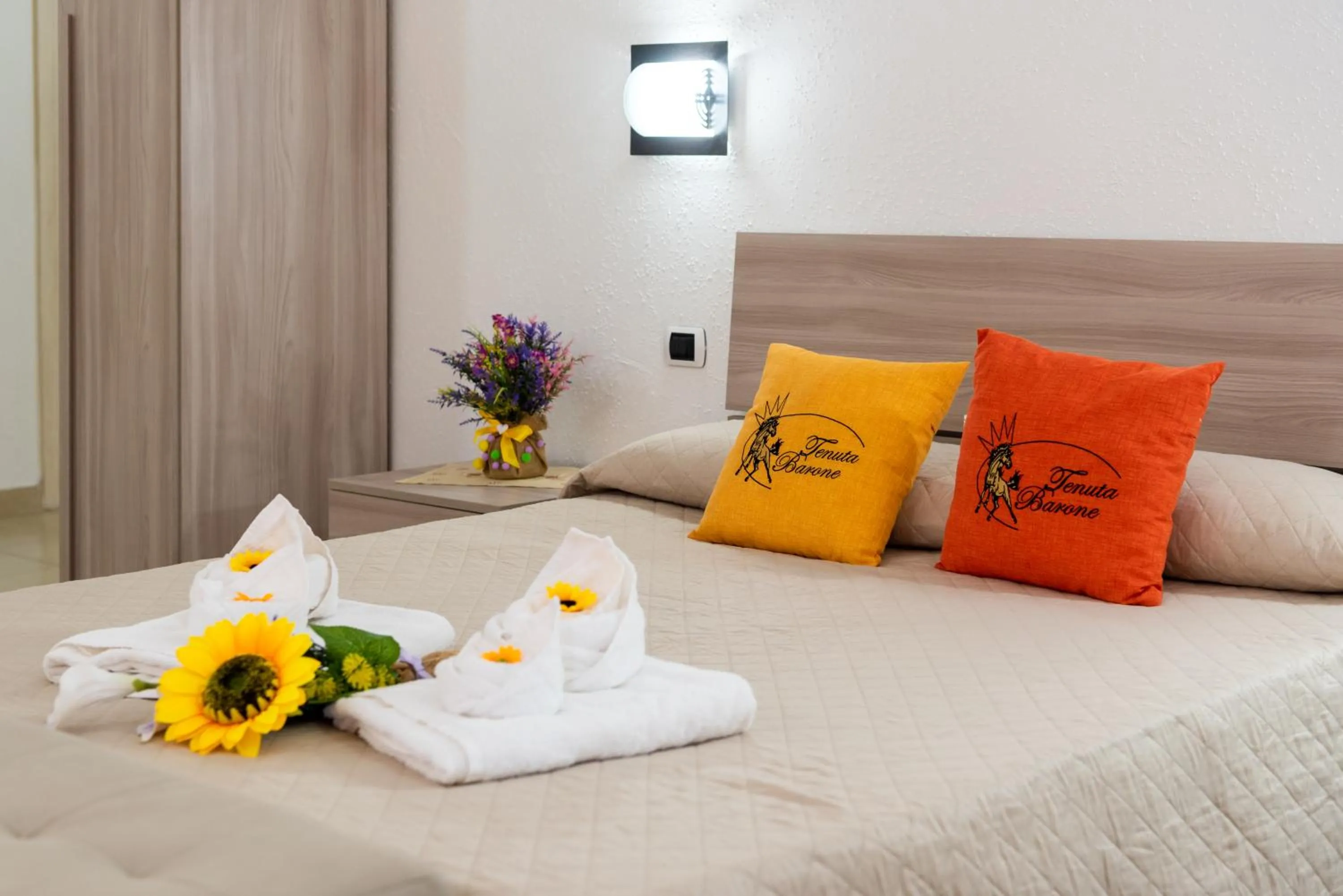 Bedroom, Bed in B&B Tenuta Barone