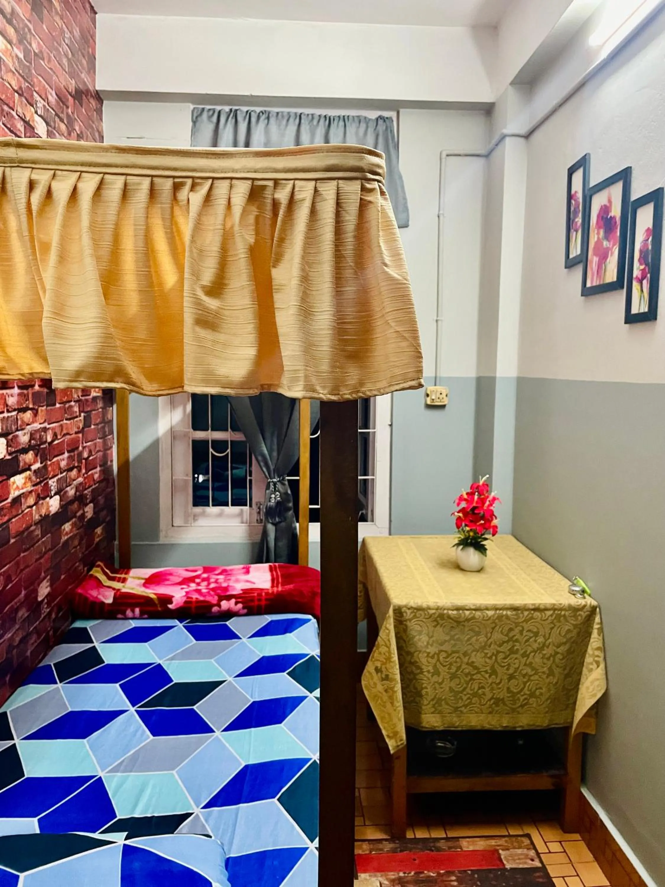 Bed in Namaskar Lodge and Homestay