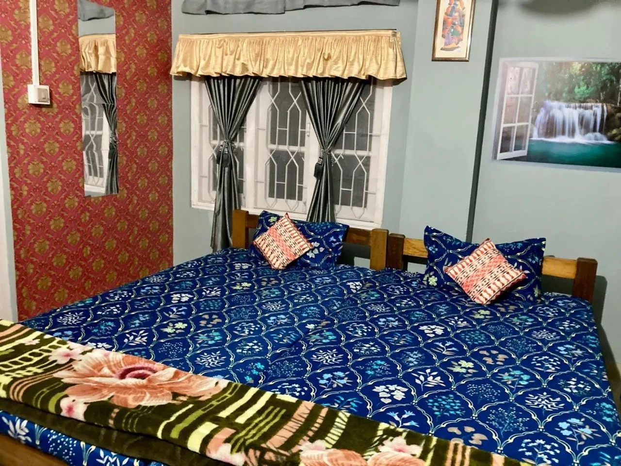 Bed in Namaskar Lodge and Homestay