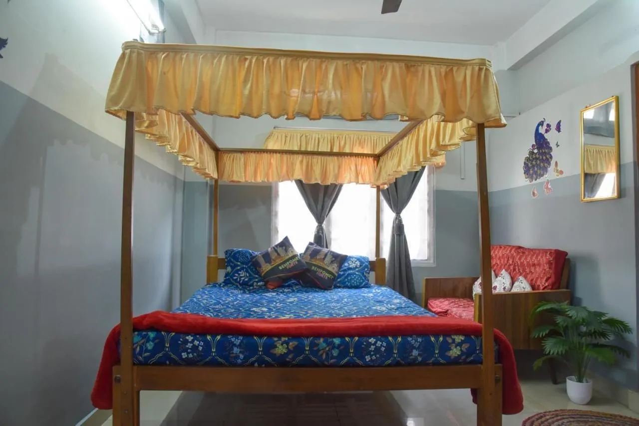 Bed in Namaskar Lodge and Homestay
