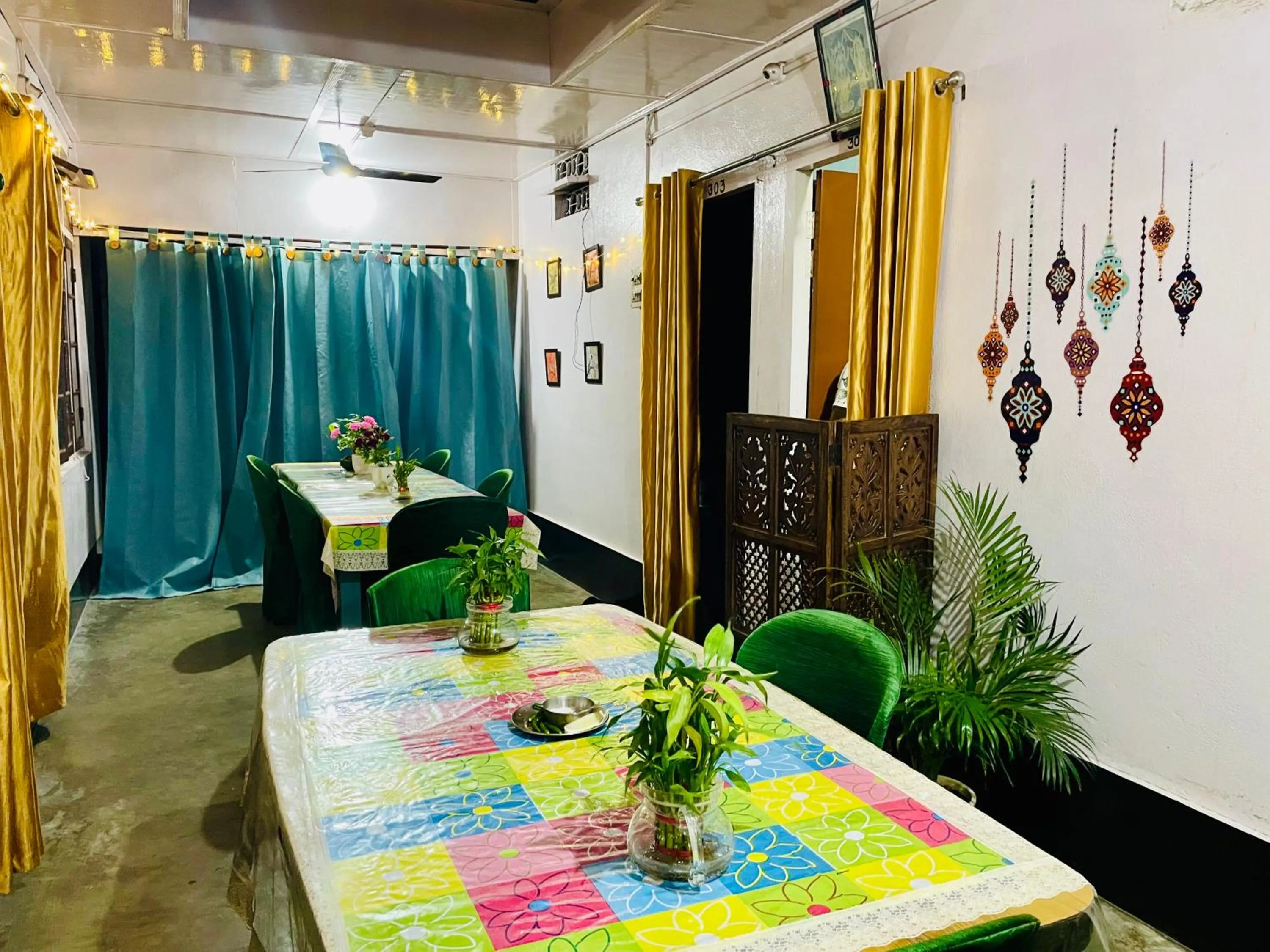 Balcony/Terrace in Namaskar Lodge and Homestay