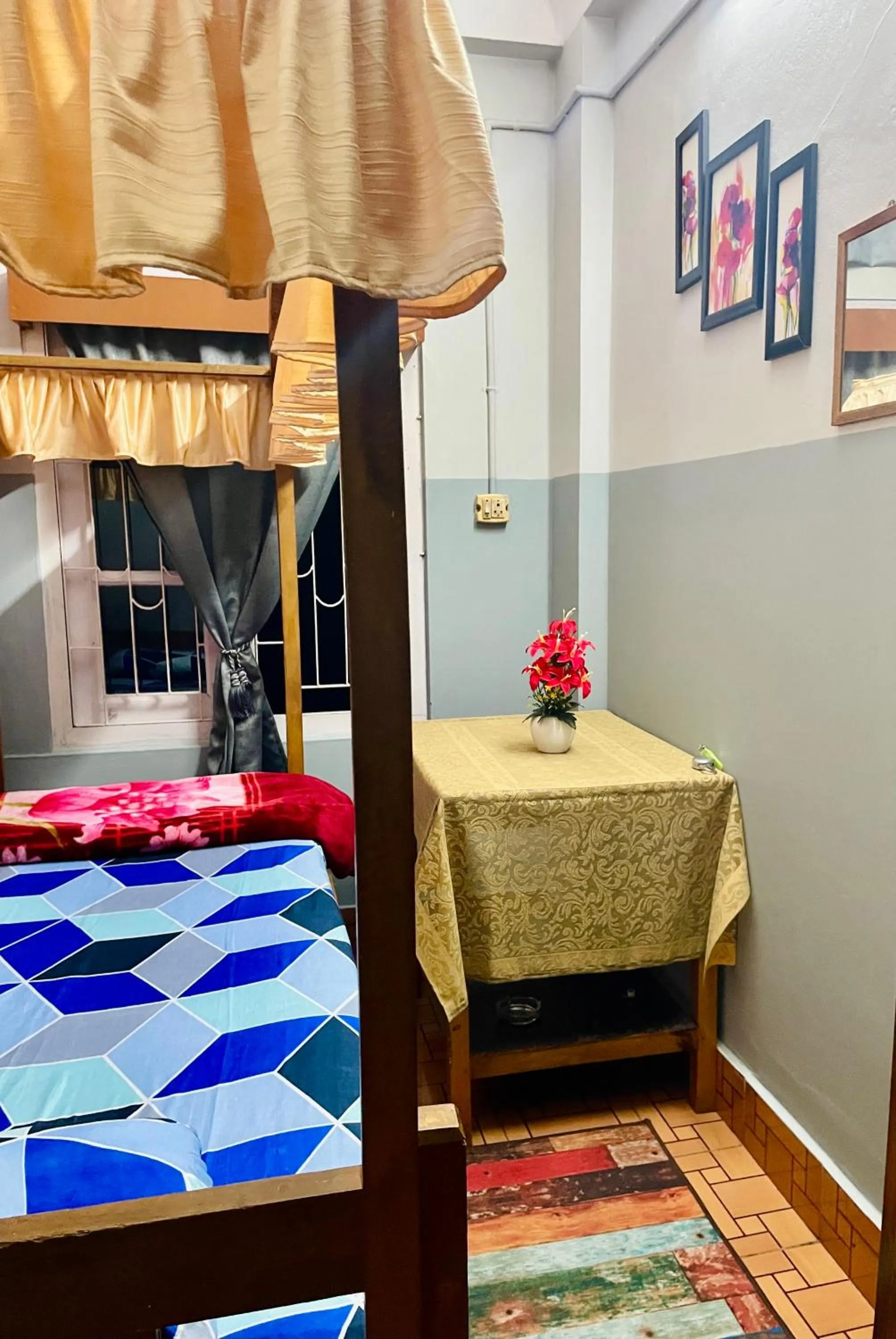 Bed in Namaskar Lodge and Homestay