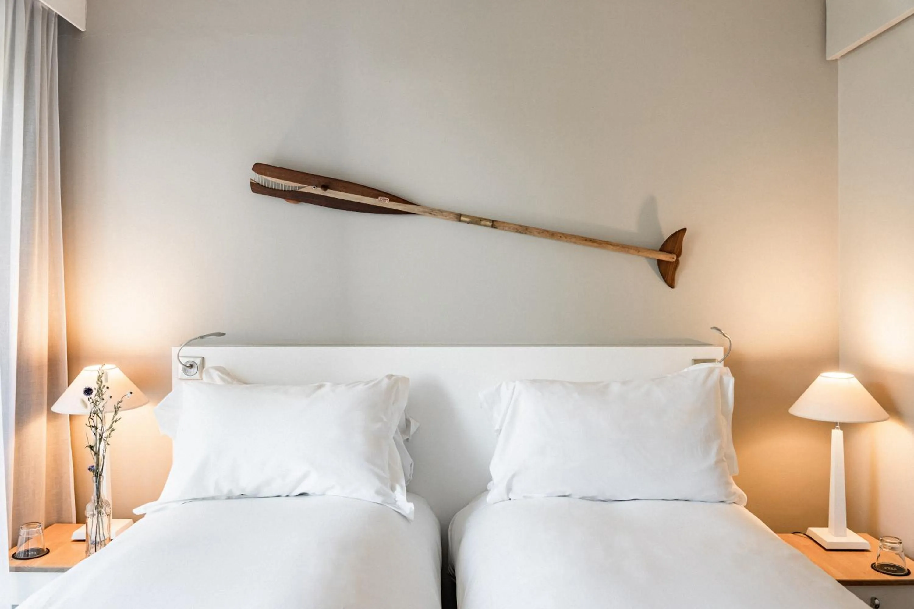 Bed in Sofitel Quiberon Thalassa sea & spa