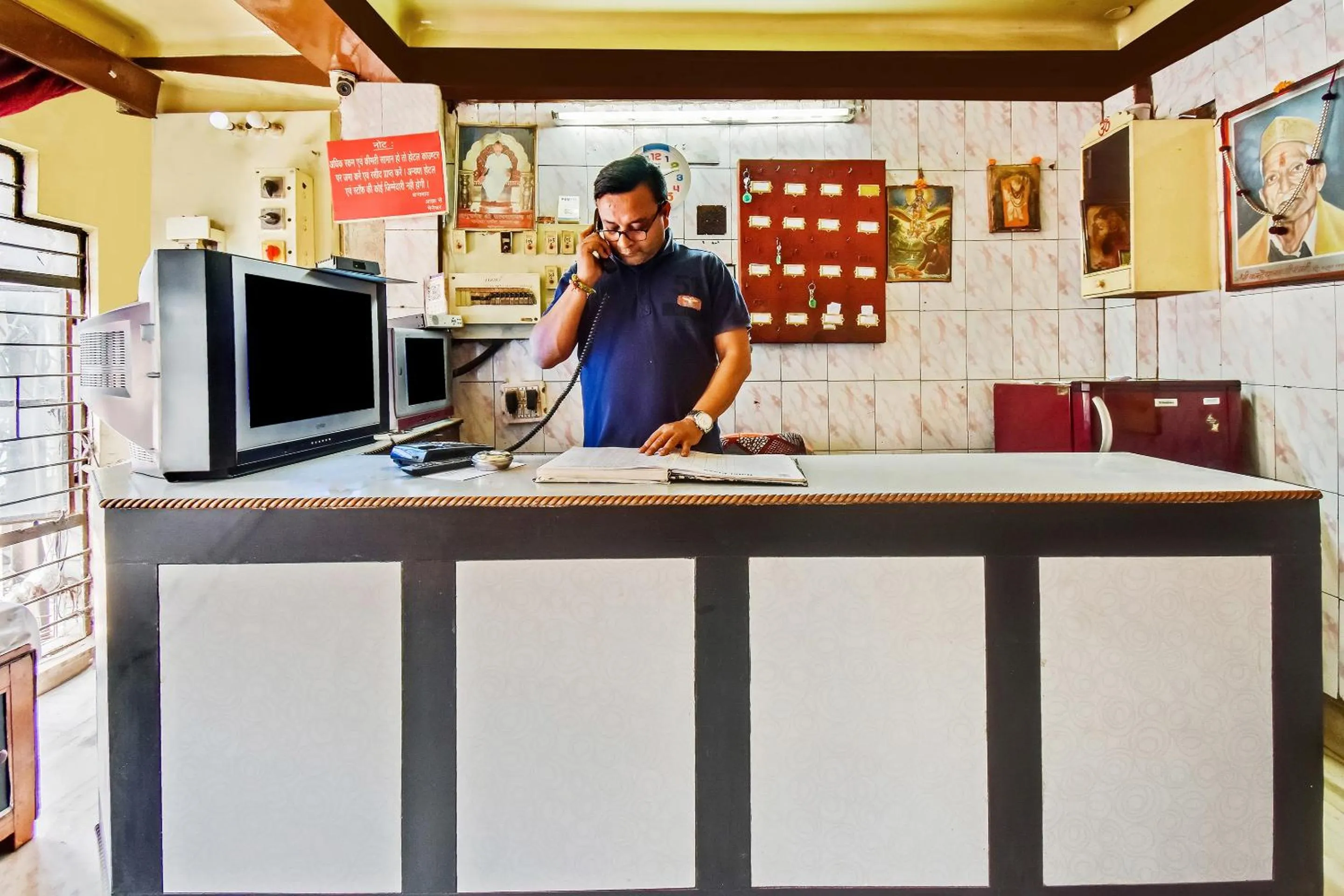 Lobby or reception in Hotel O Plaza Lodge