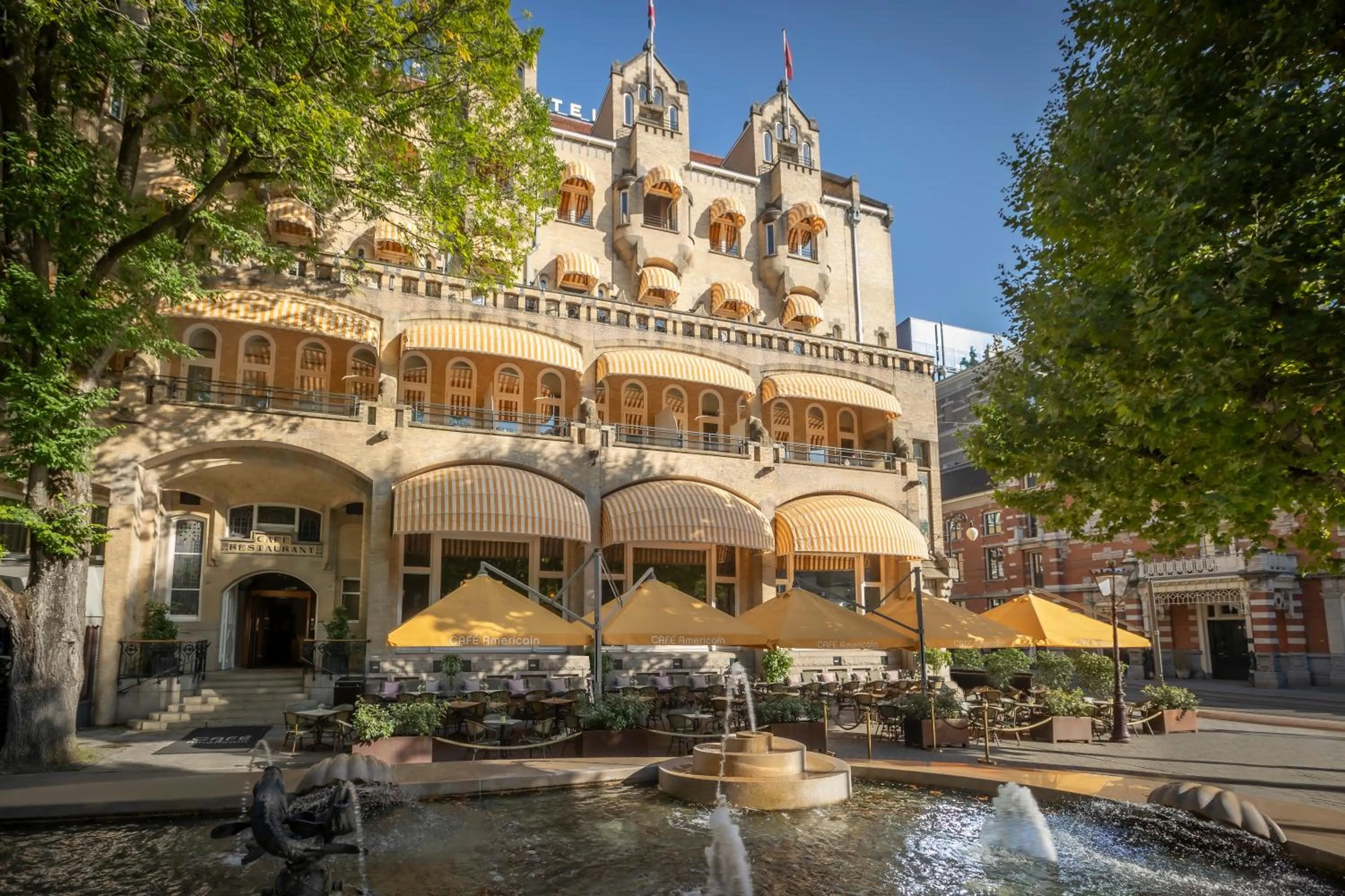 Property building in Clayton Hotel Amsterdam American