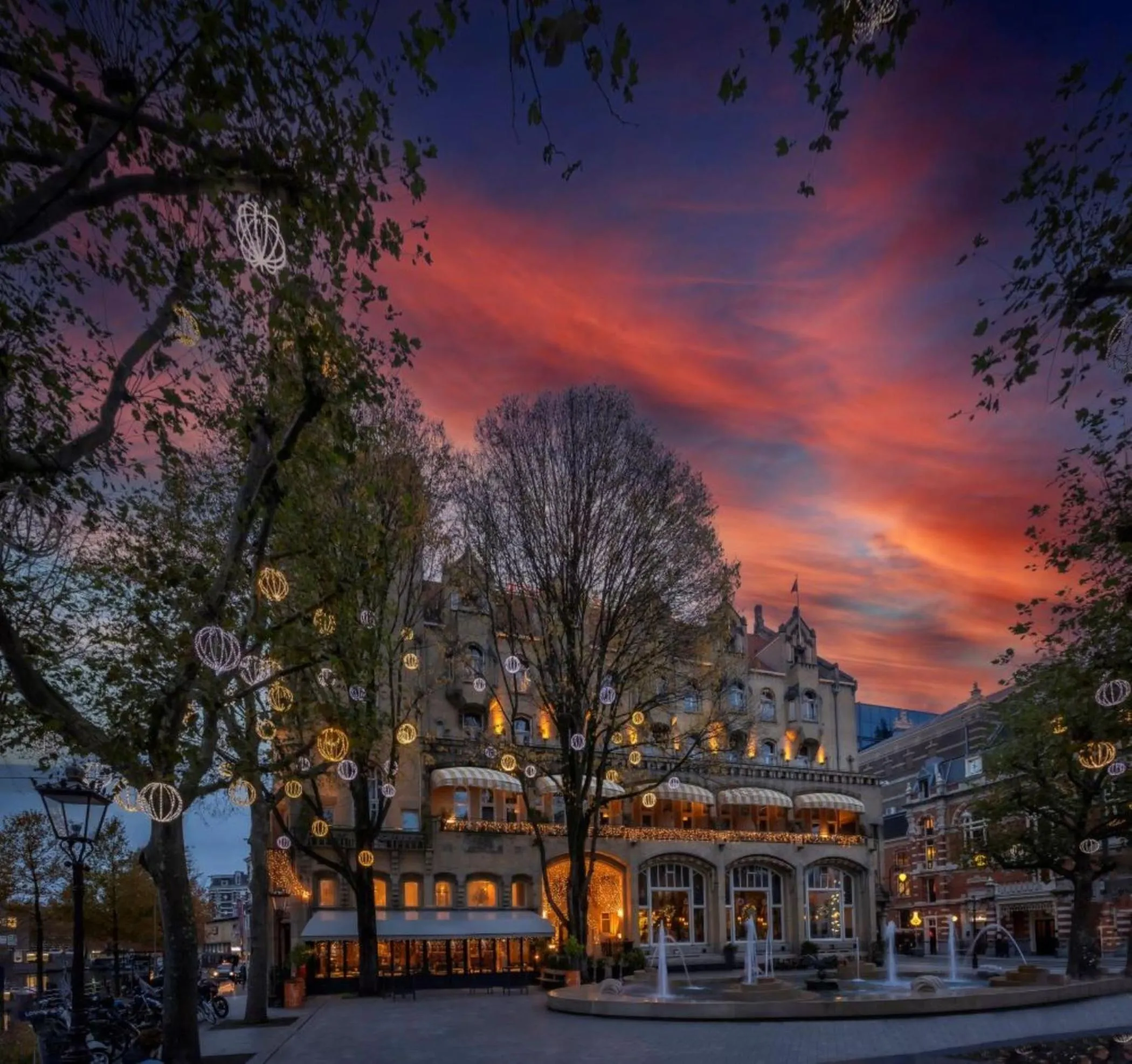 Property building in Clayton Hotel Amsterdam American