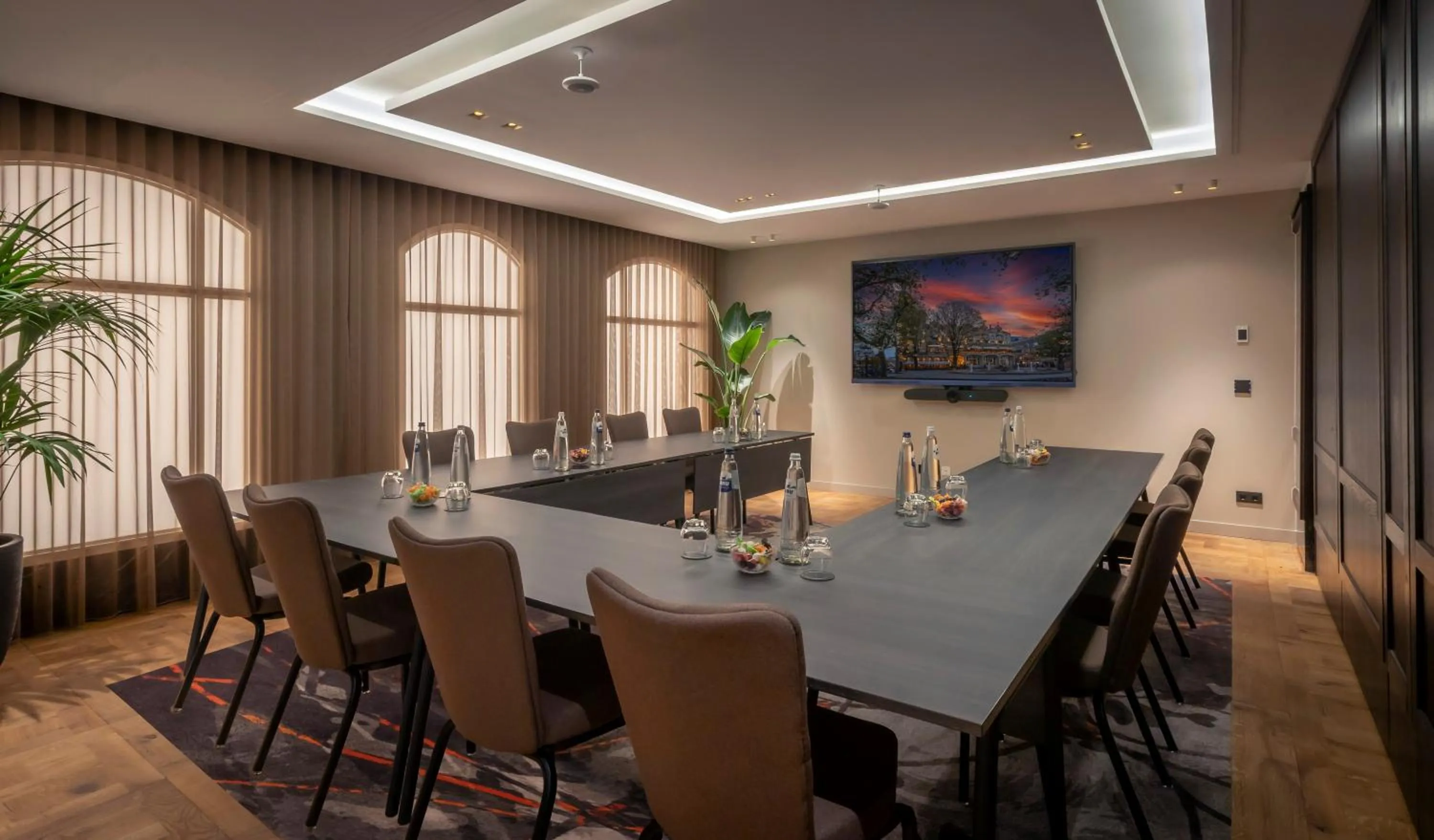 Meeting/conference room in Clayton Hotel Amsterdam American