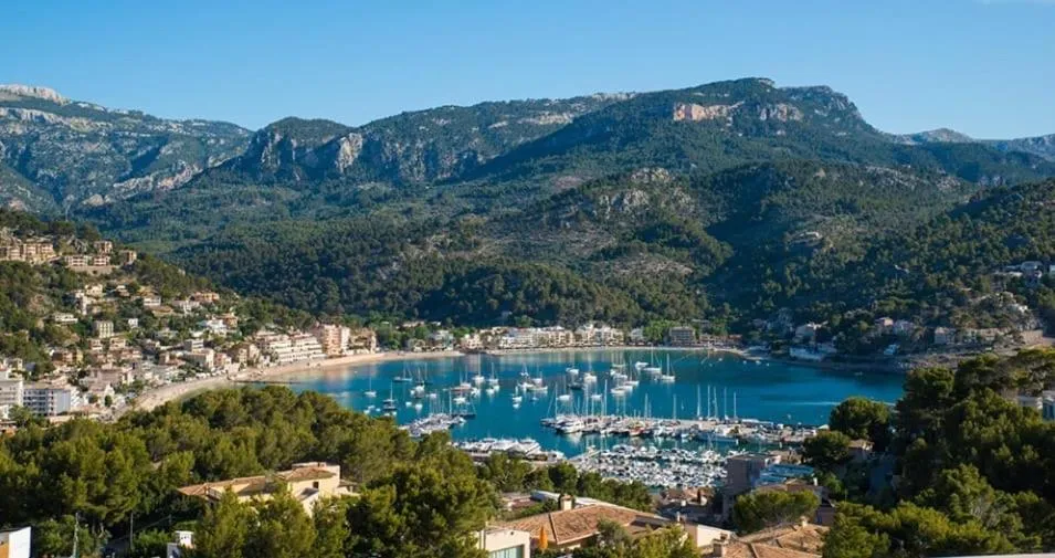 Natural landscape in Sol Port Soller