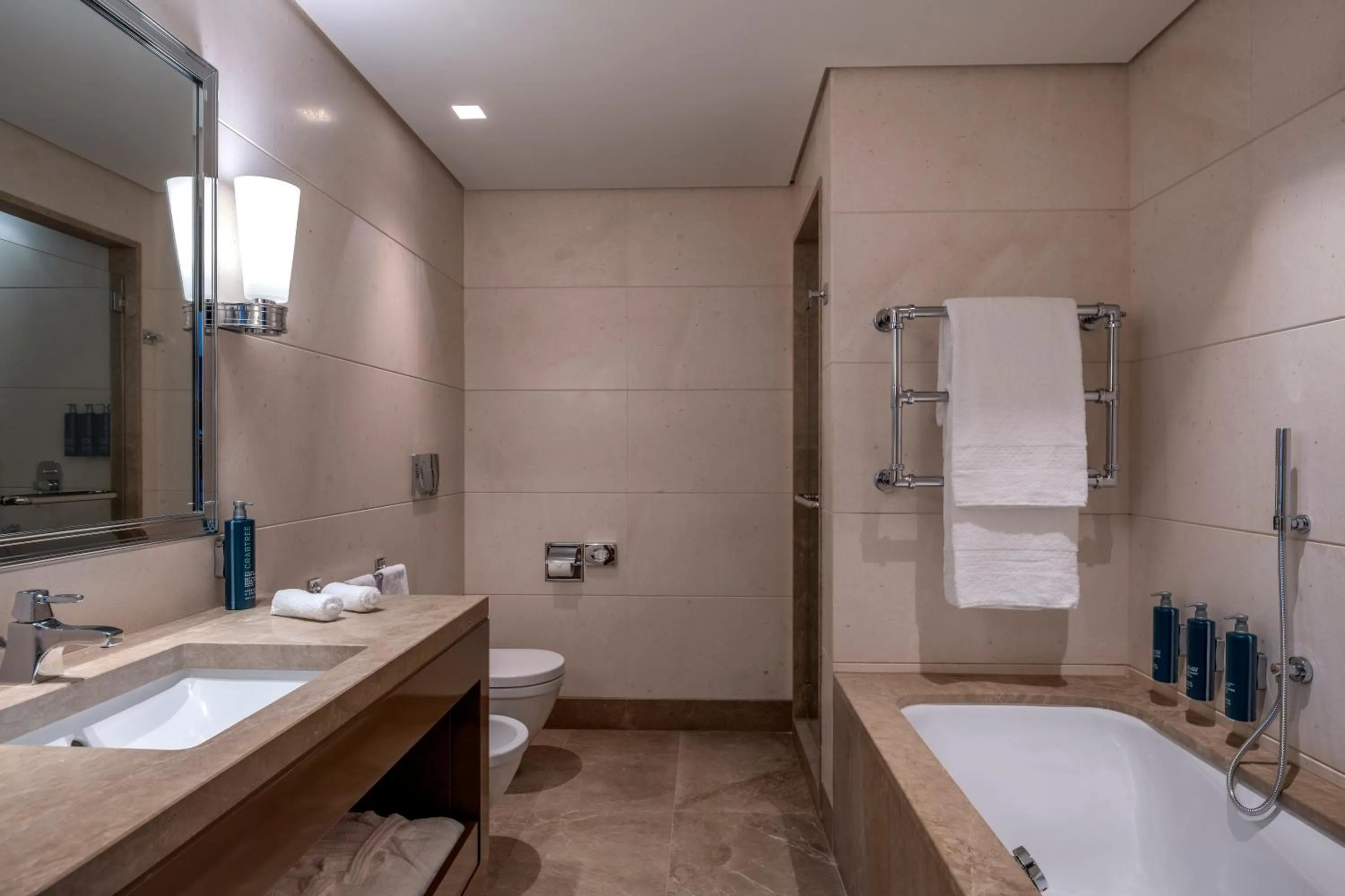 Bathroom in Hilton Turin Centre