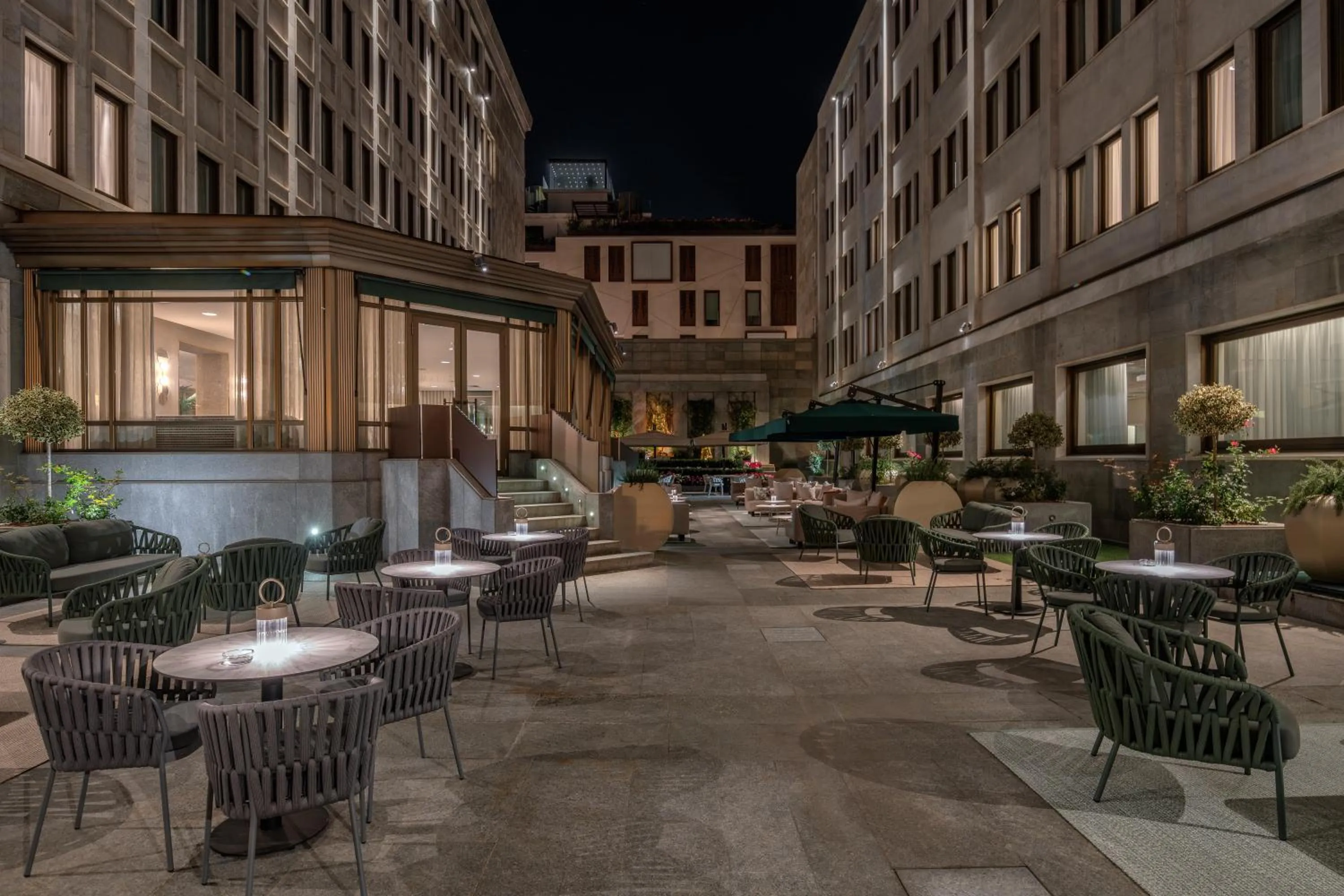 Garden in Hilton Turin Centre