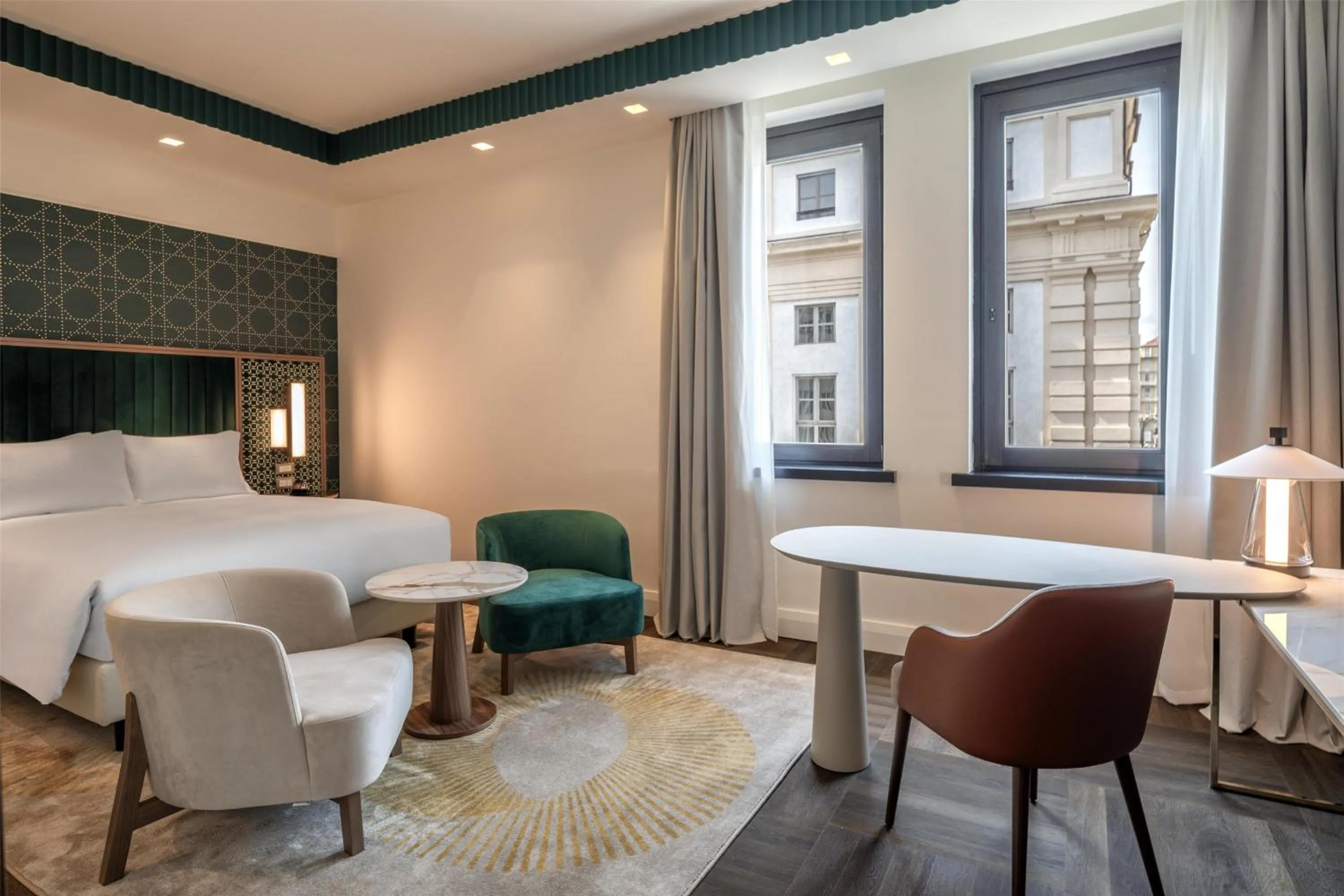 Bed in Hilton Turin Centre