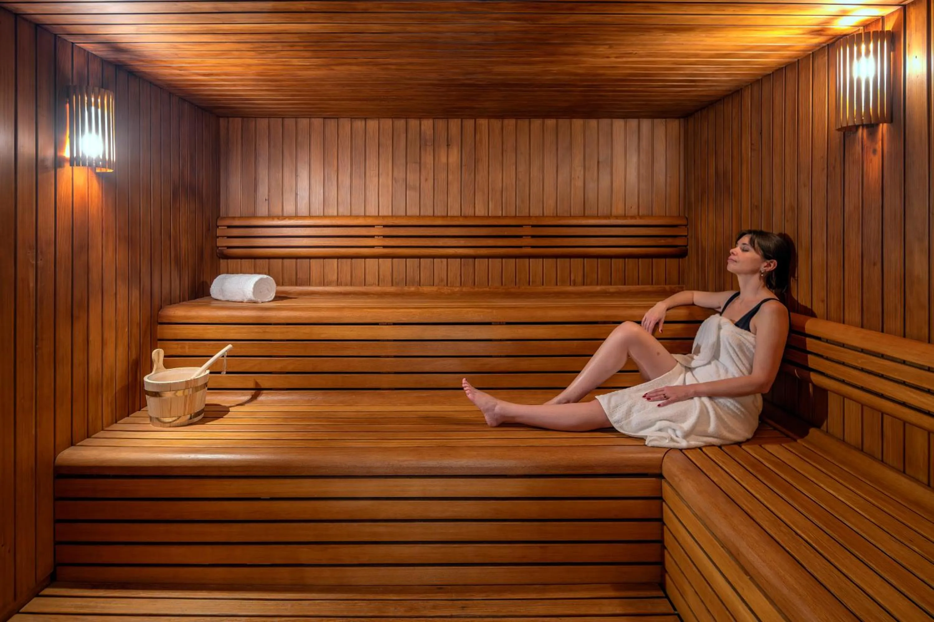 Sauna in Hilton Turin Centre