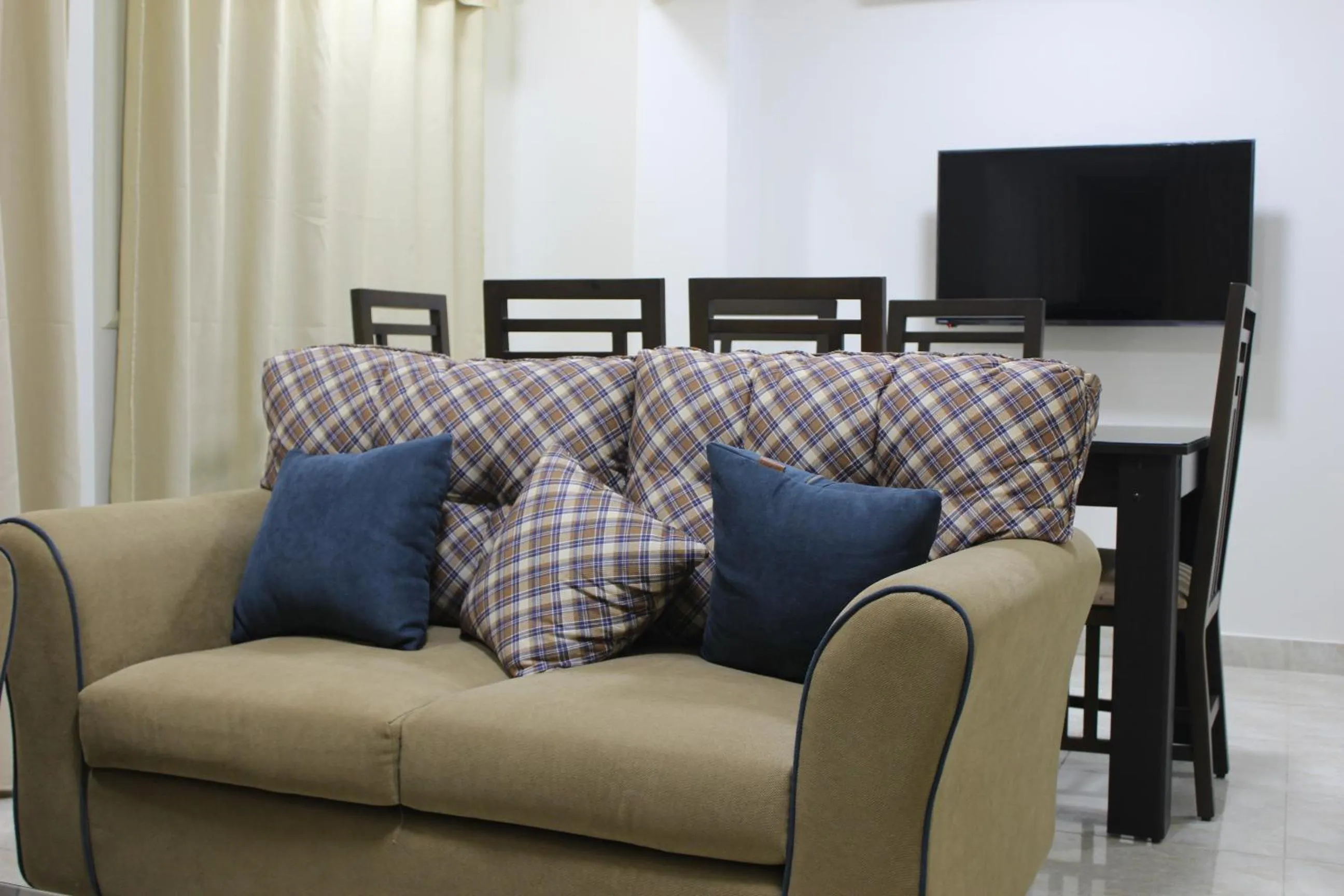 Living room in Al Raya Apartments