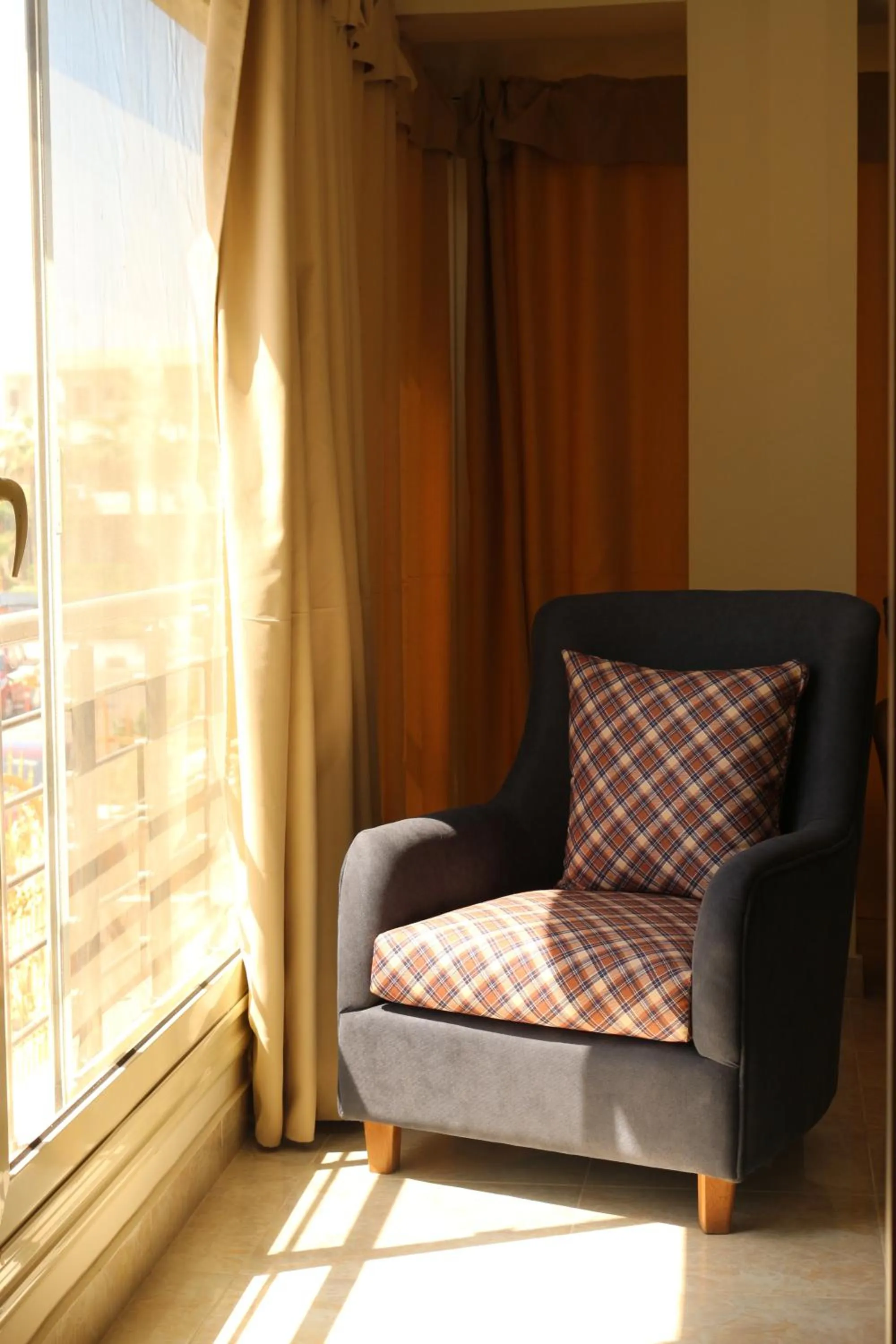 Living room in Al Raya Apartments