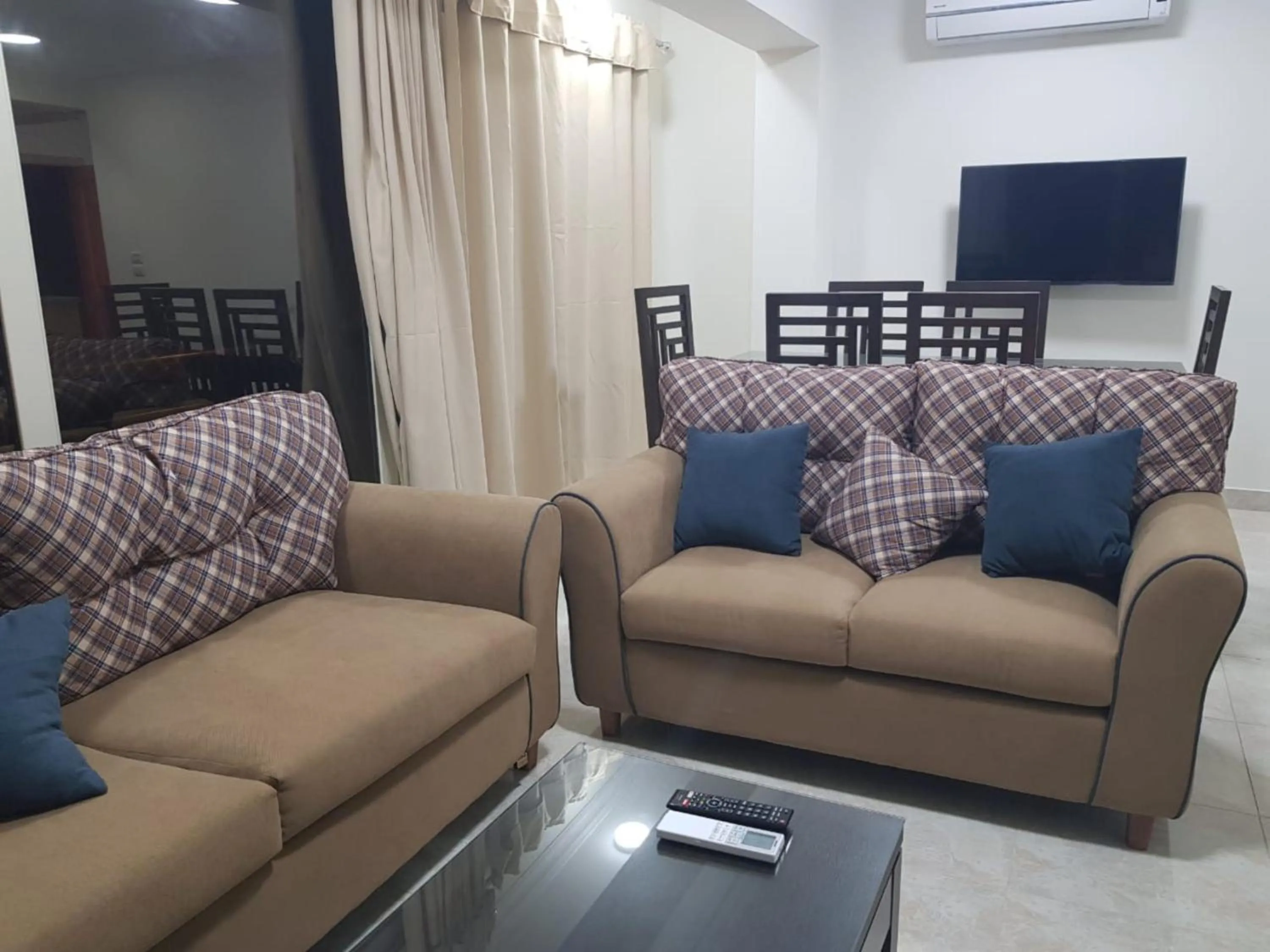 Living room in Al Raya Apartments