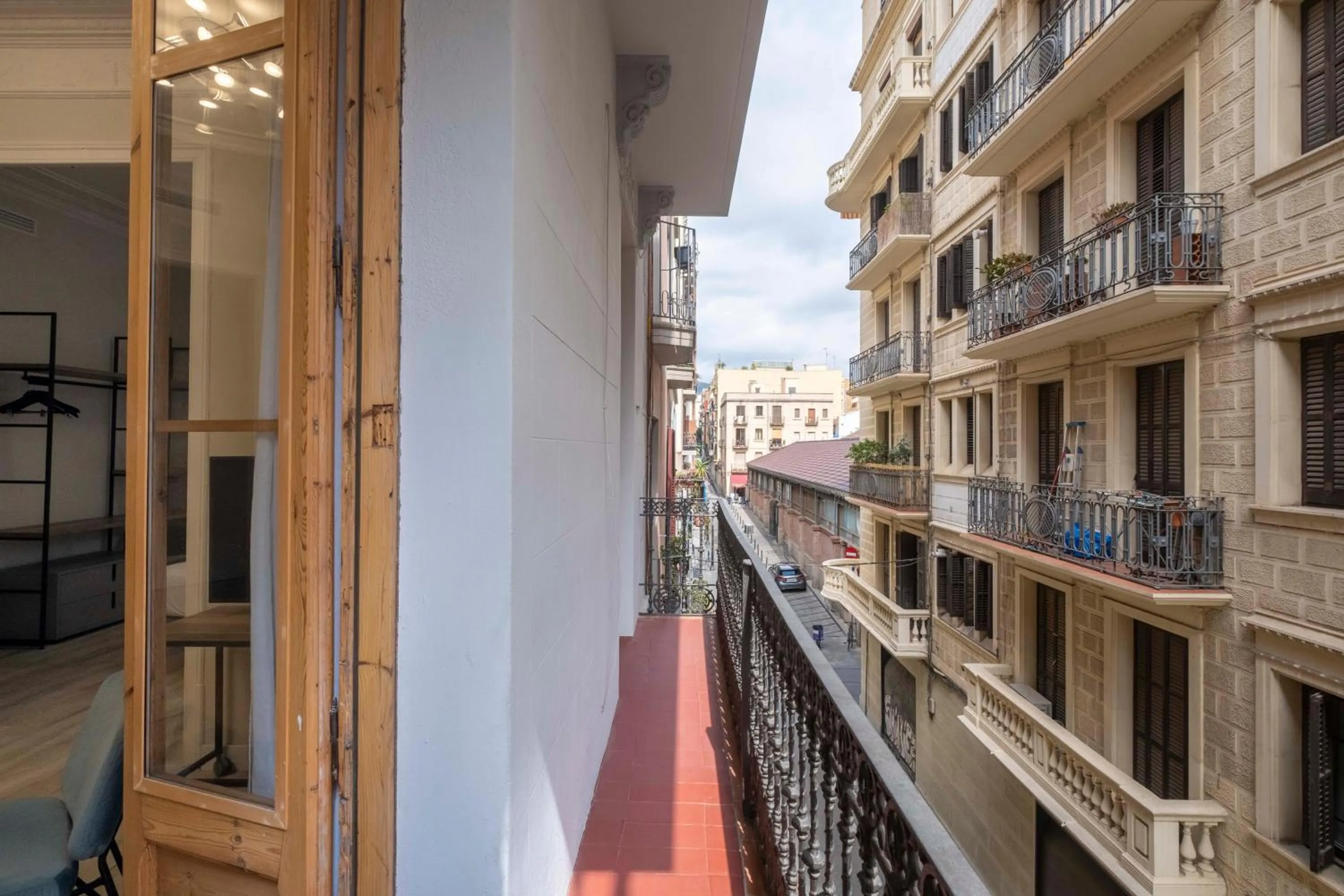 Balcony/Terrace in Aspasios Gracia Apartments