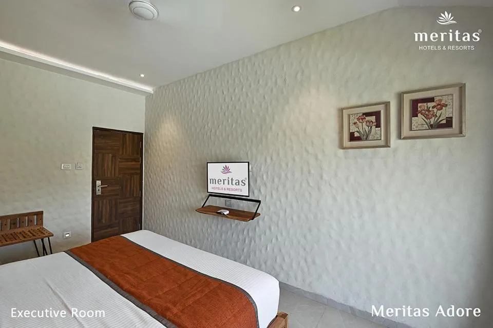 Communal lounge/ TV room, Bed in Meritas Adore Resort