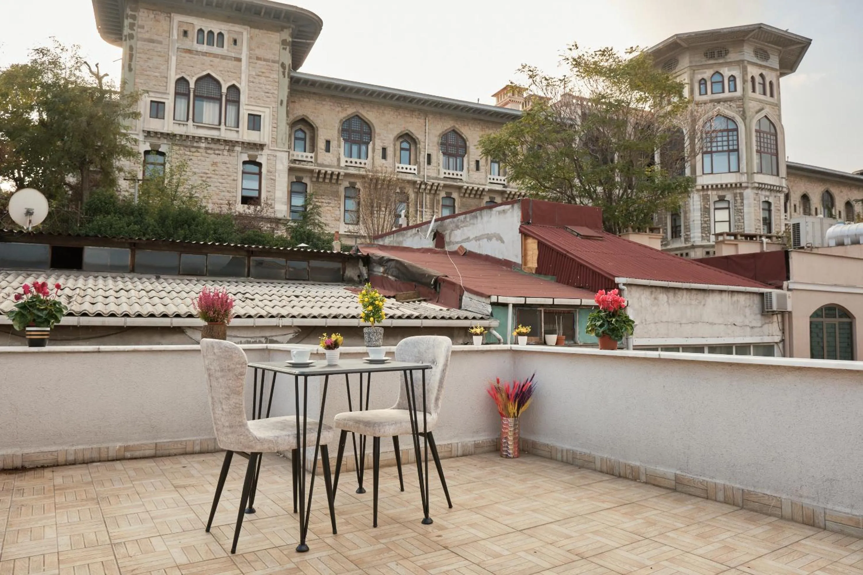 City view in Seven Rooms Oldcity Hotel