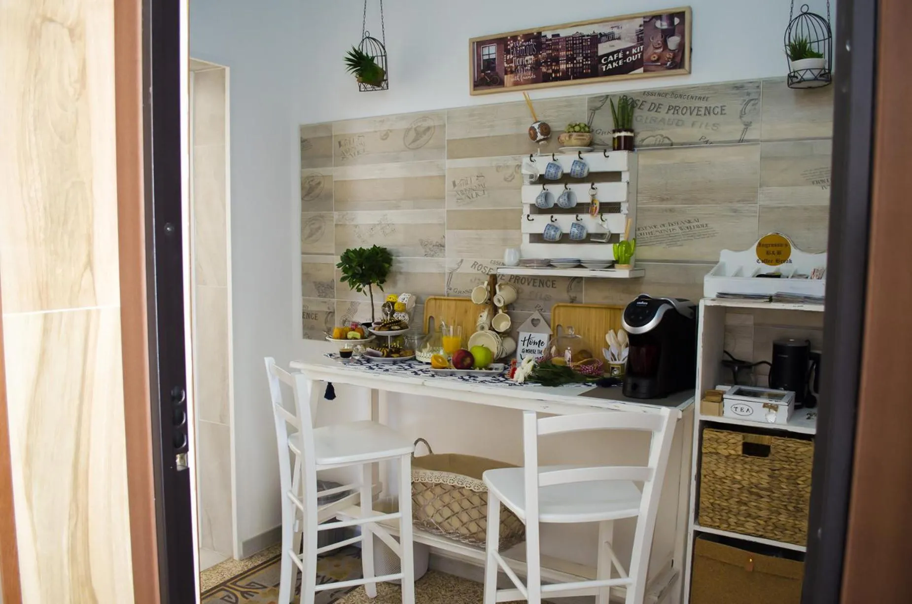 Italian breakfast in Ingrosso House