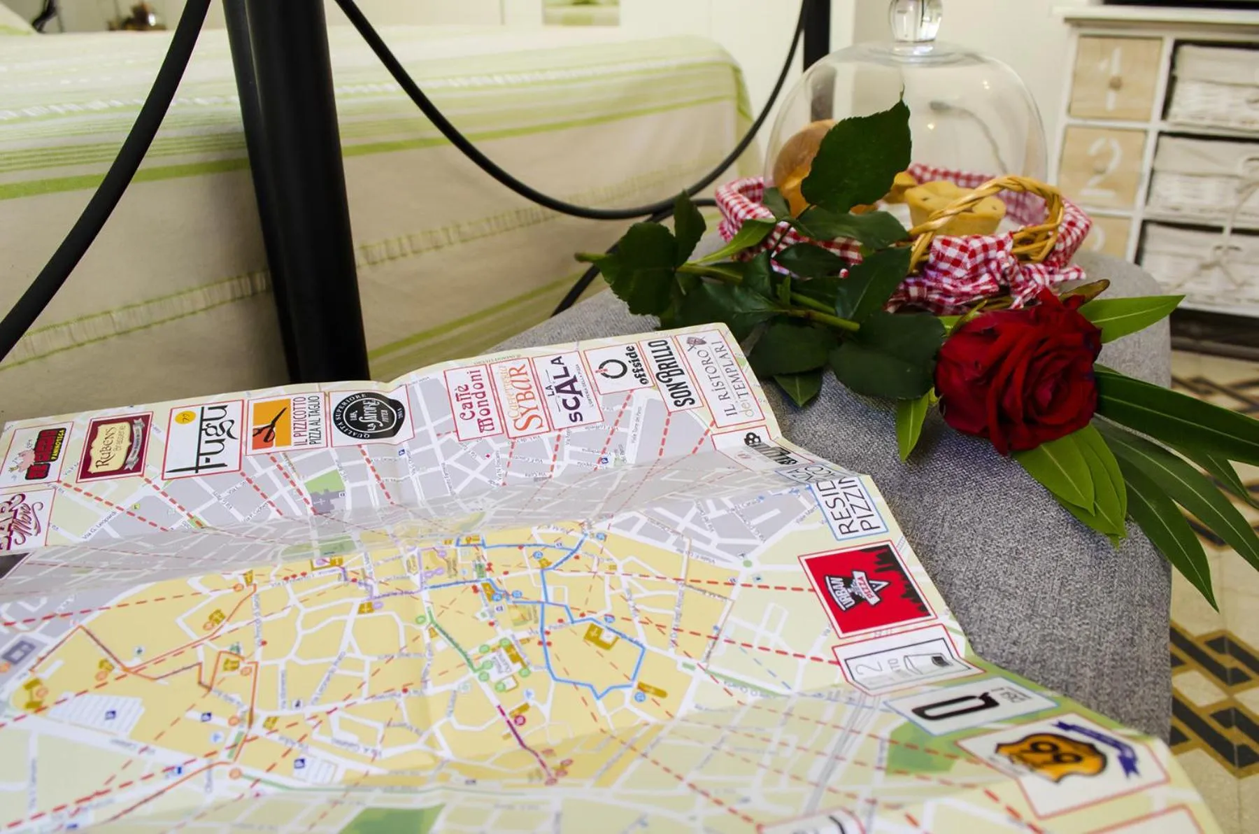 Bedroom in Ingrosso House