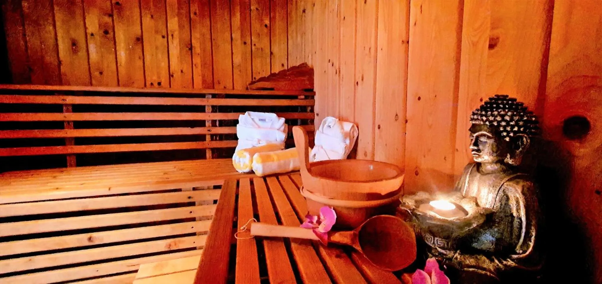 Sauna in Waldhotel Feldbachtal