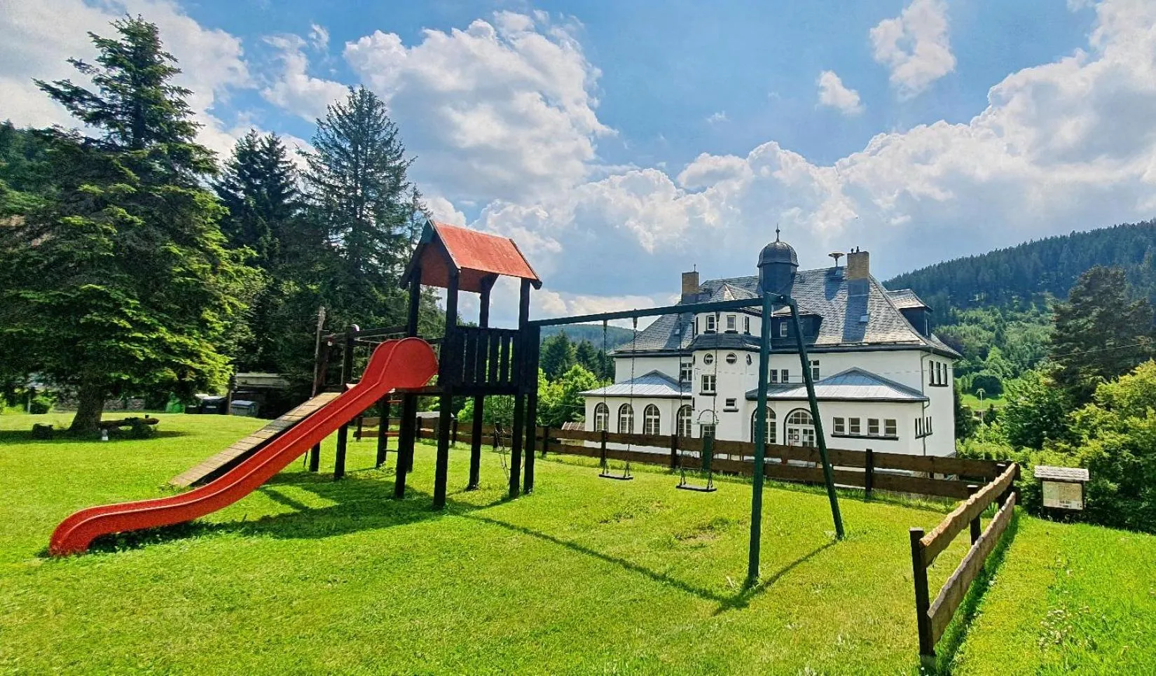Children play ground in Waldhotel Feldbachtal