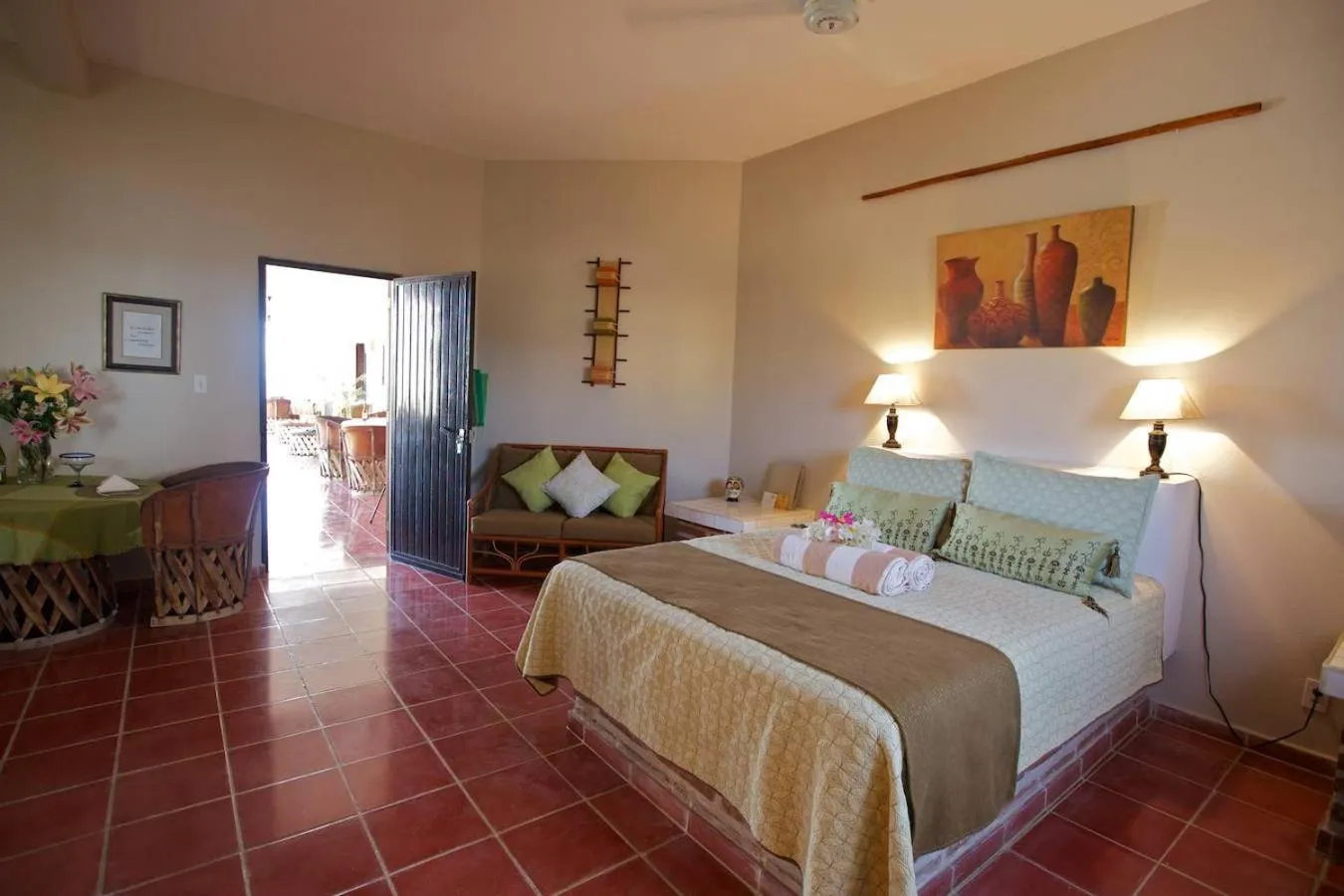 Photo of the whole room, Bed in Hotel La Quinta del Sol