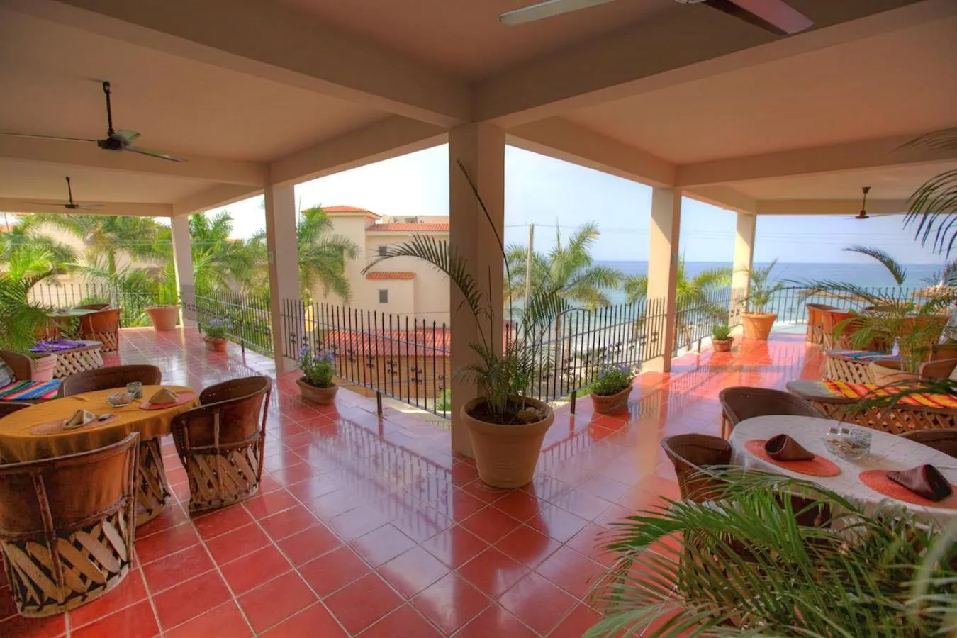 Patio in Hotel La Quinta del Sol