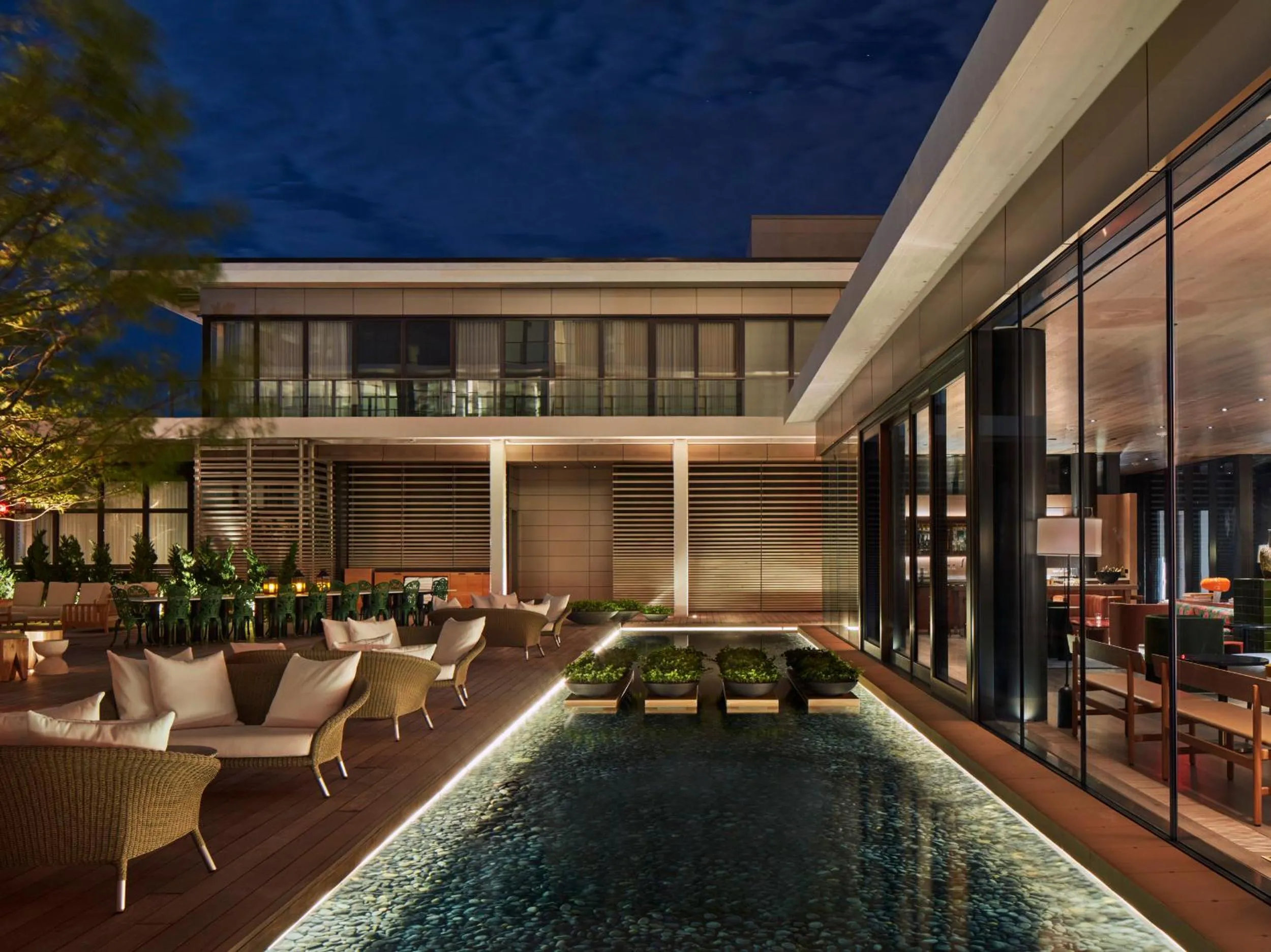 Property building in Asbury Ocean Club Hotel