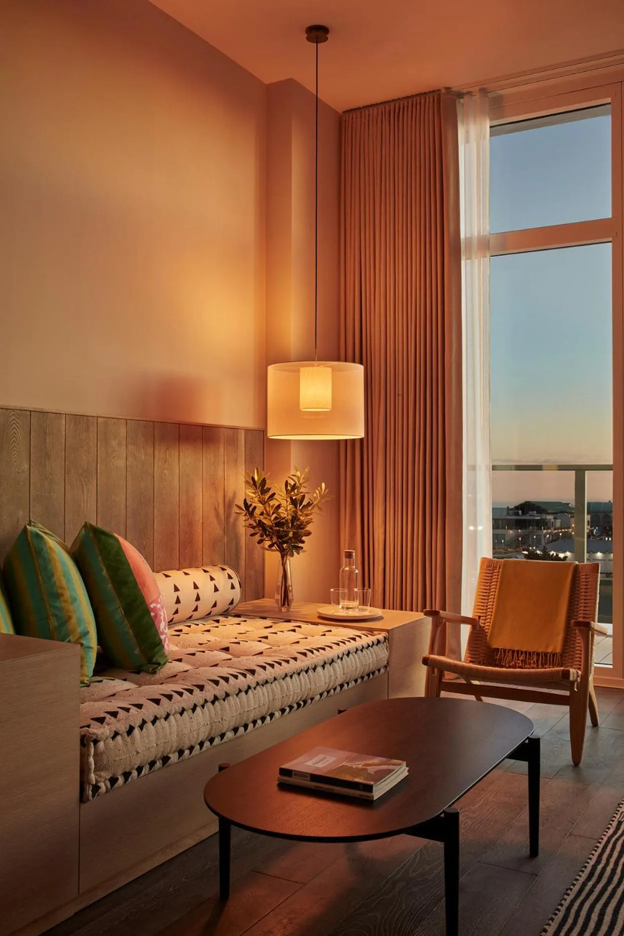 Seating area in Asbury Ocean Club Hotel