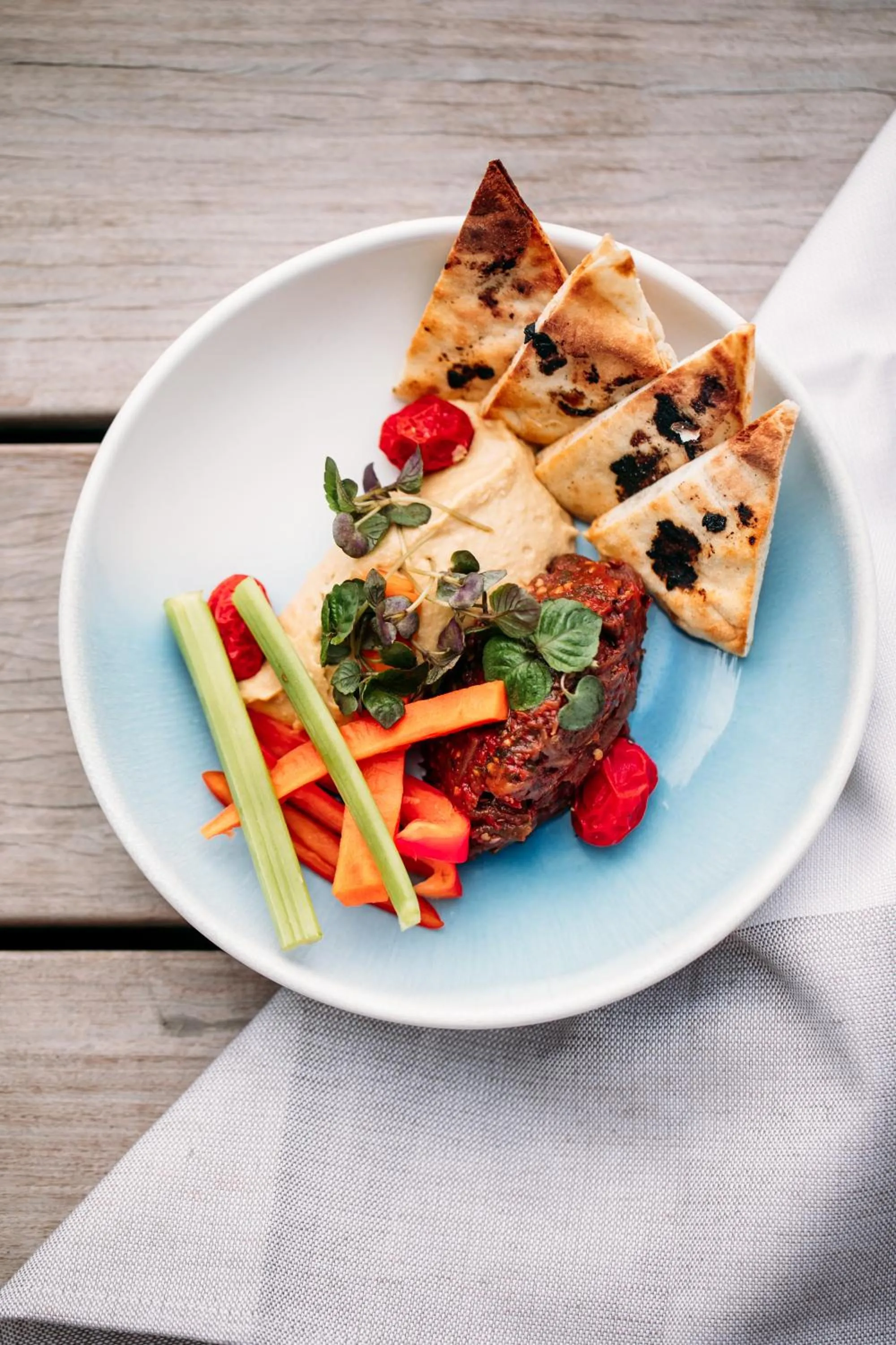 Food in Asbury Ocean Club Hotel