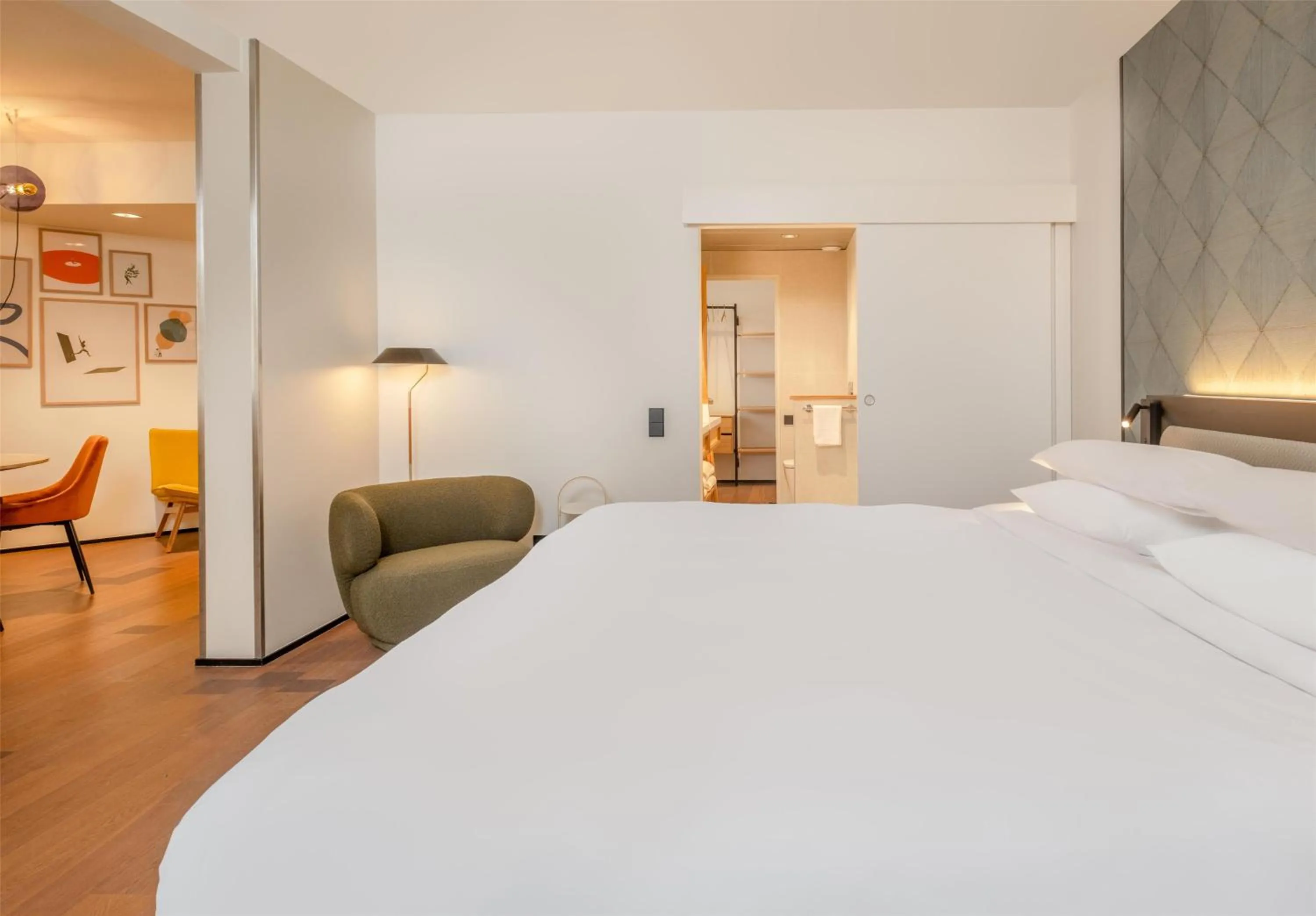 Bedroom, Bed in FirstName Toulouse, part of JdV by Hyatt