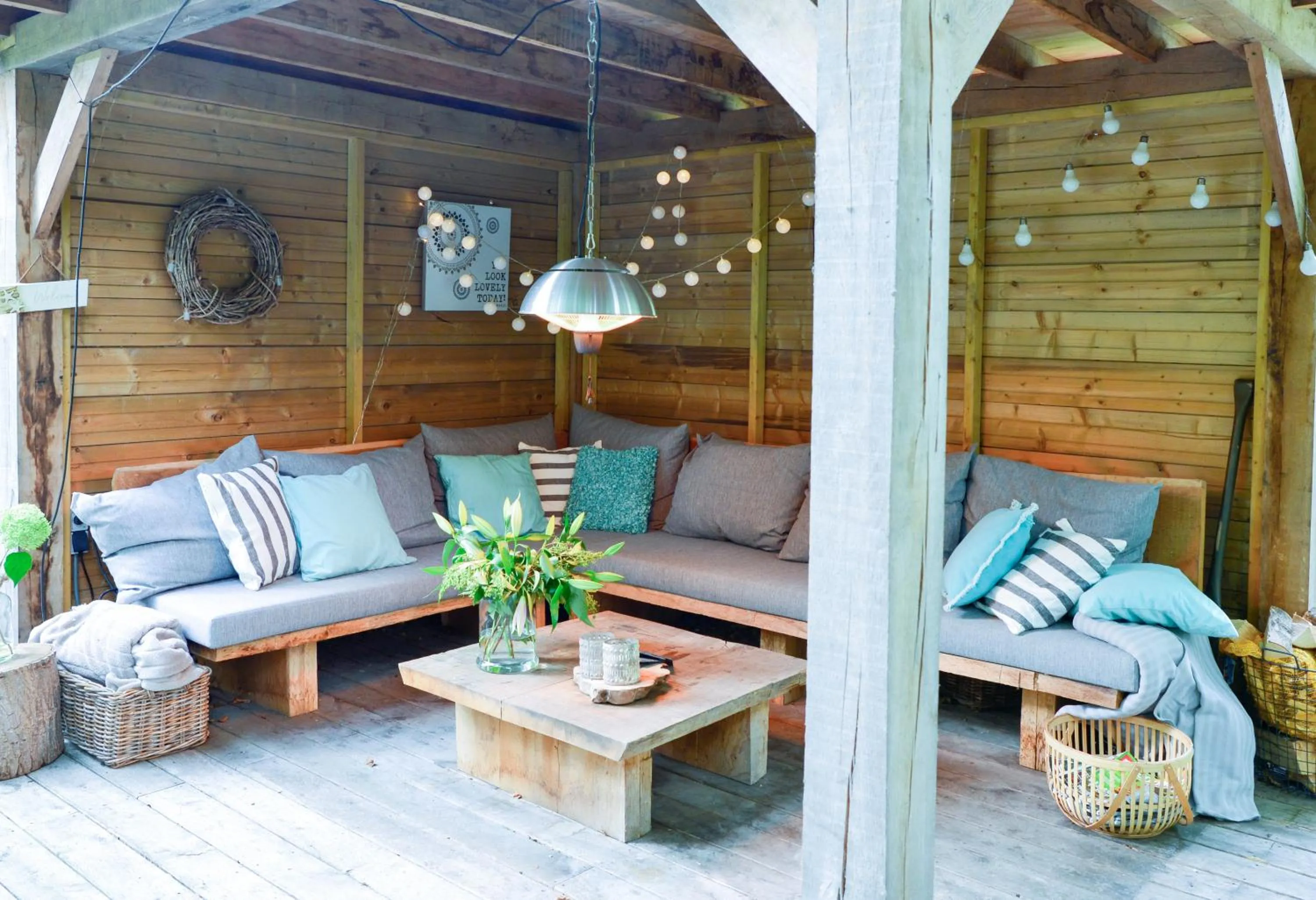 Seating area in B & B Meet the Dutch