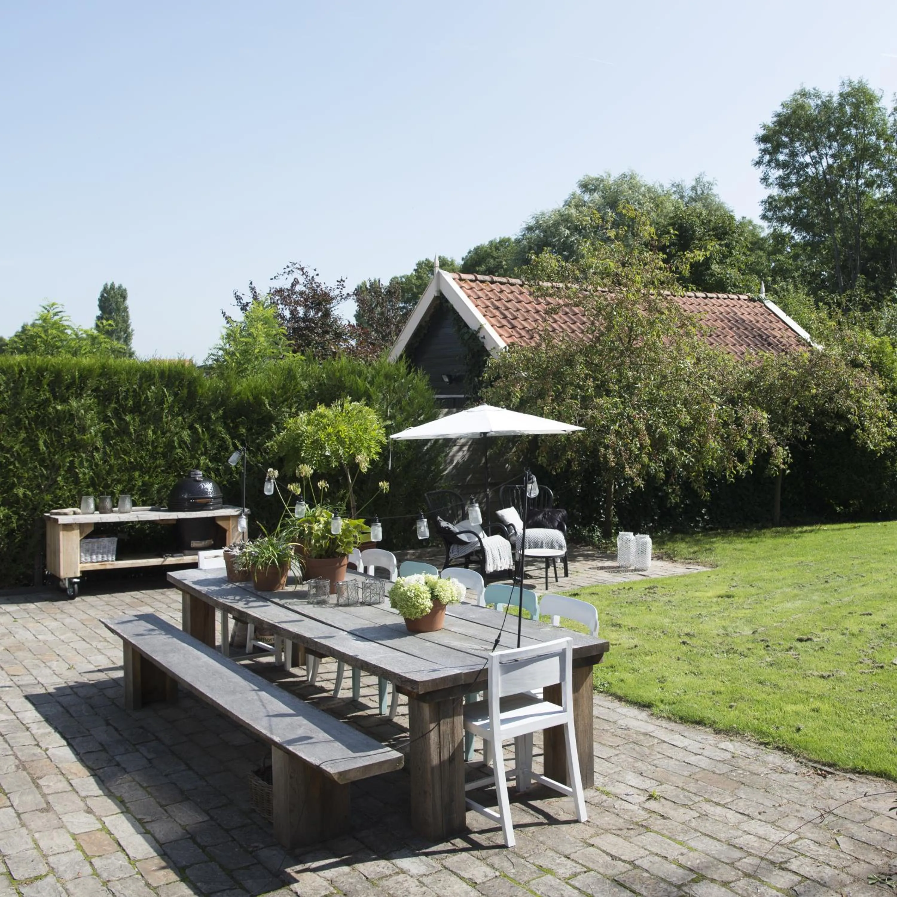BBQ facilities in B & B Meet the Dutch